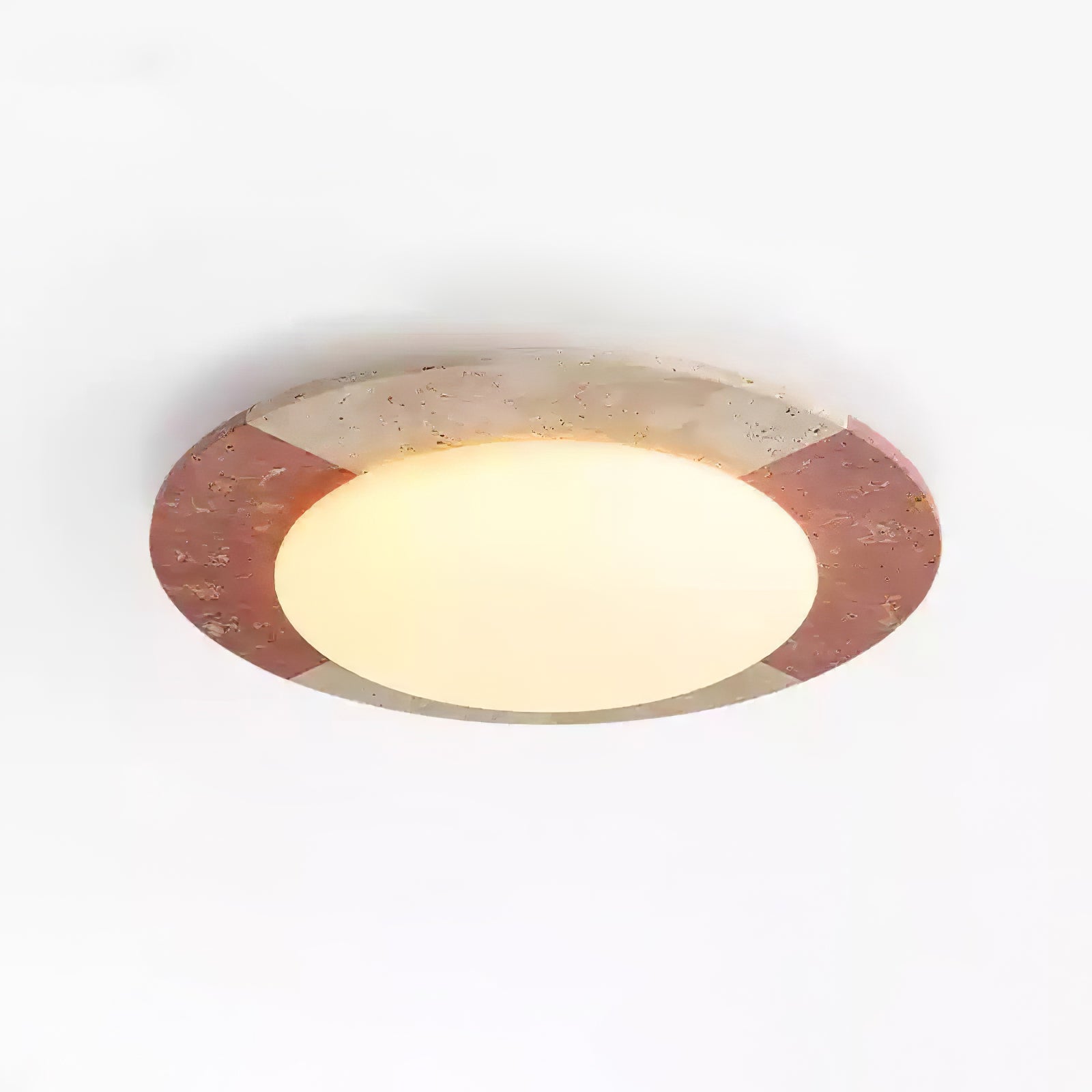 Zeraeos Travertine Ceiling Light - Letslighting
