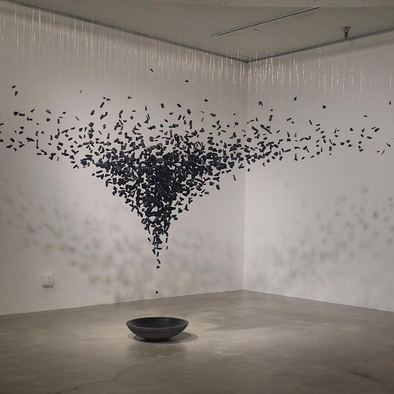 Black Stones Chandeliers - Blowlighting