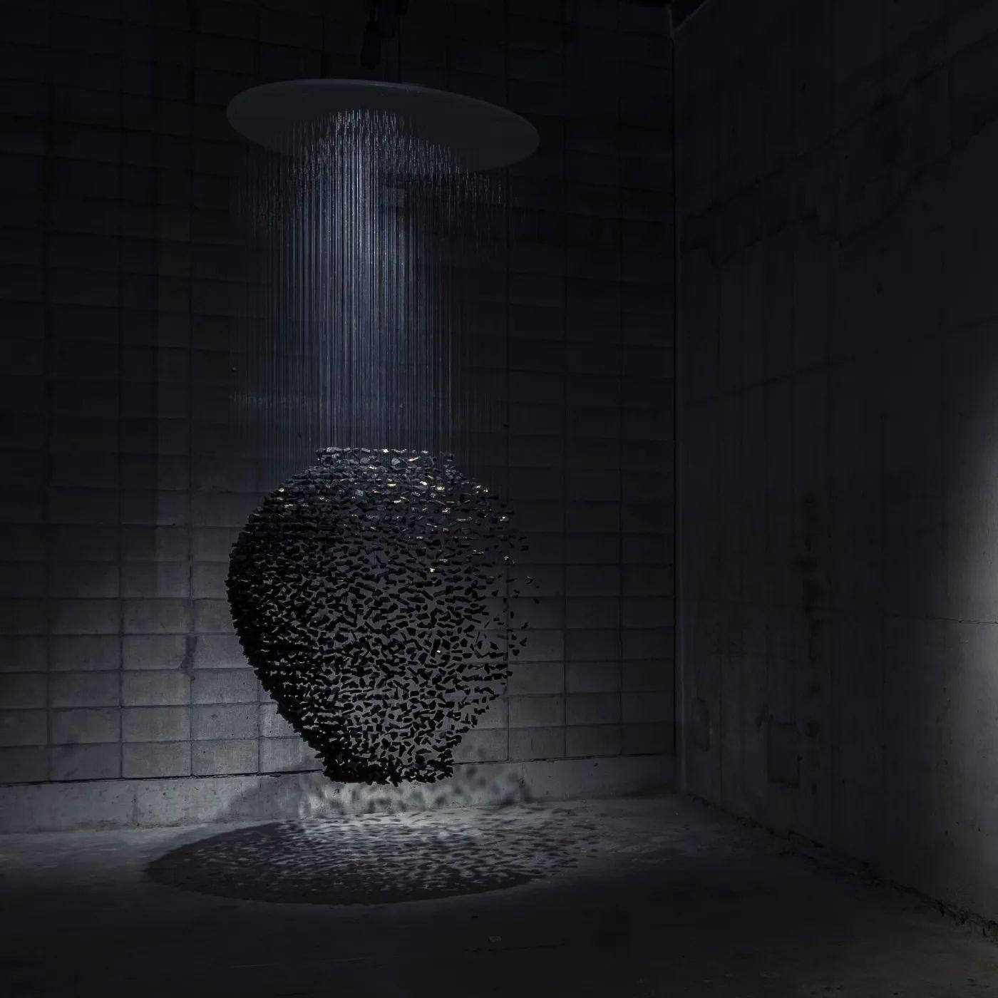 Black Stones Chandeliers - Blowlighting