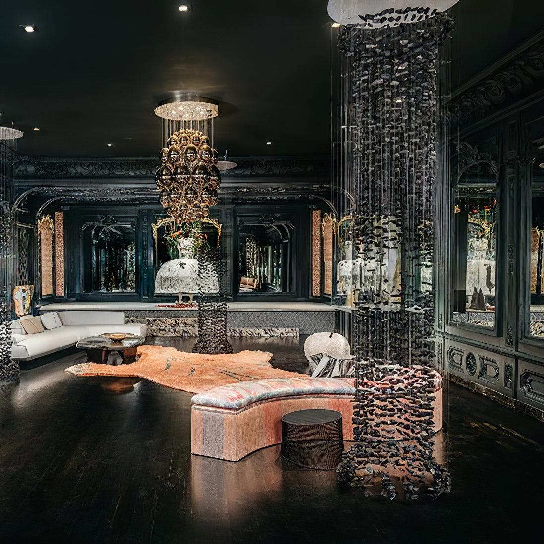 Damian Modern Metal Chandeliers - Blowlighting