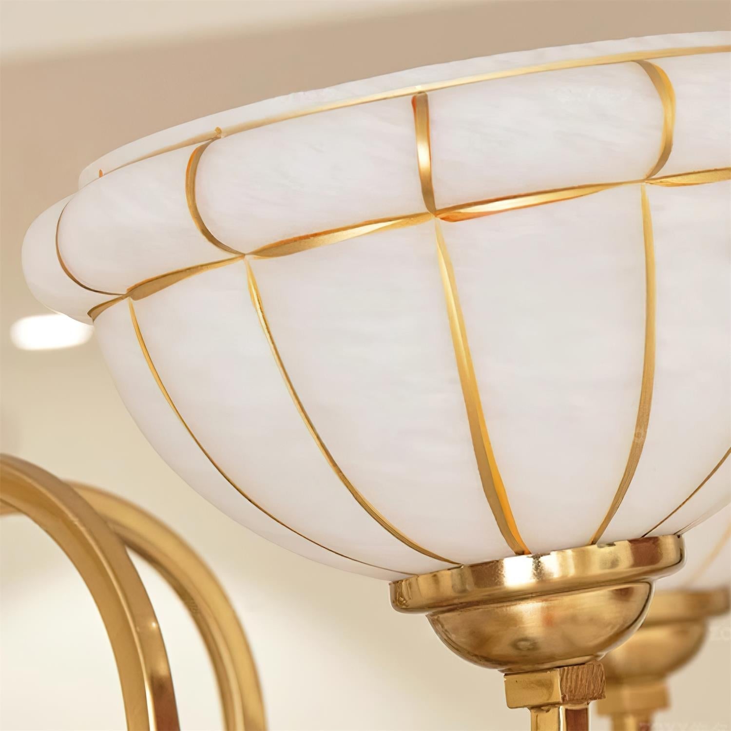 Charlie Chandelier Glass Flower Curved - Letslighting