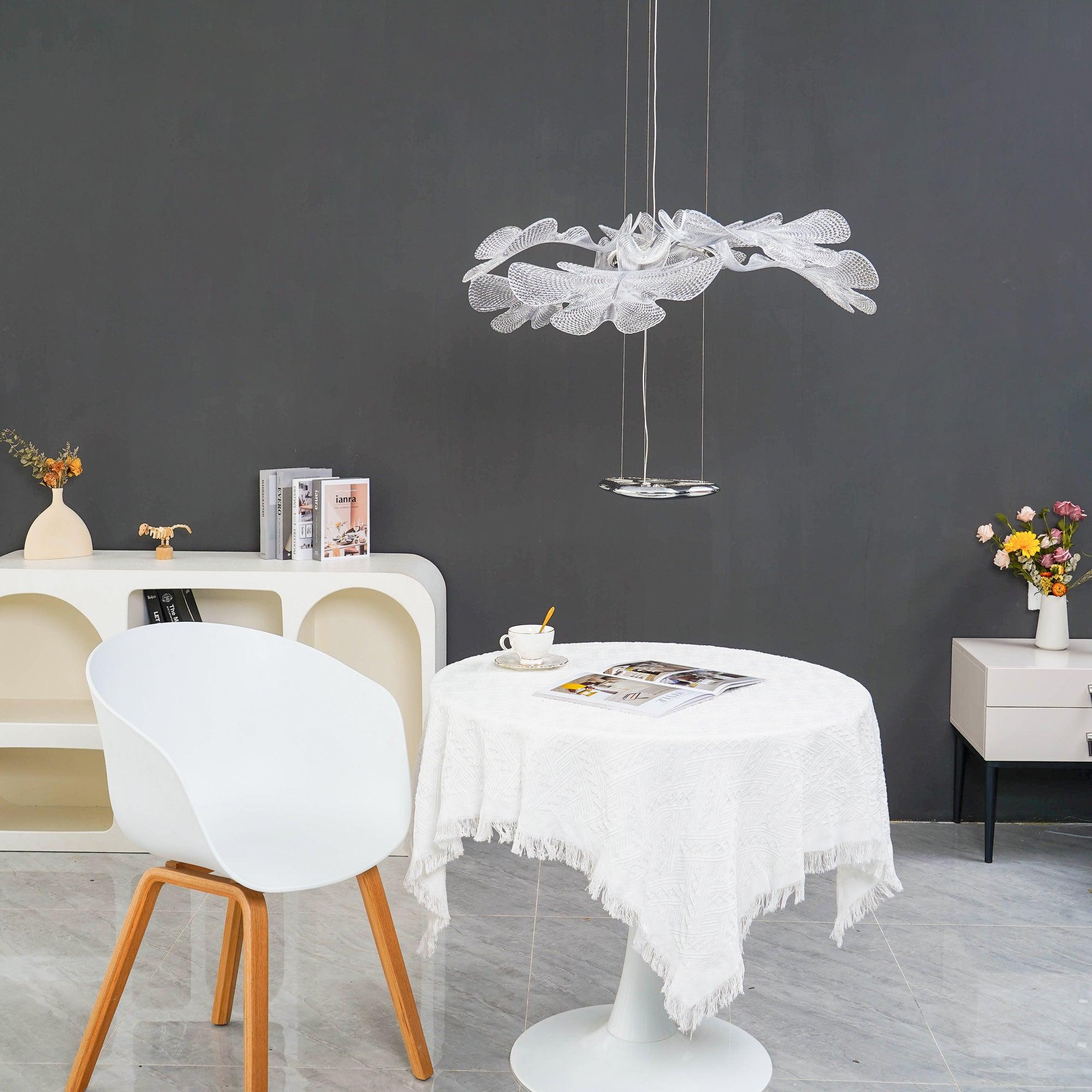 Solara Chandelier Suspension Clear Leaf - Letslighting