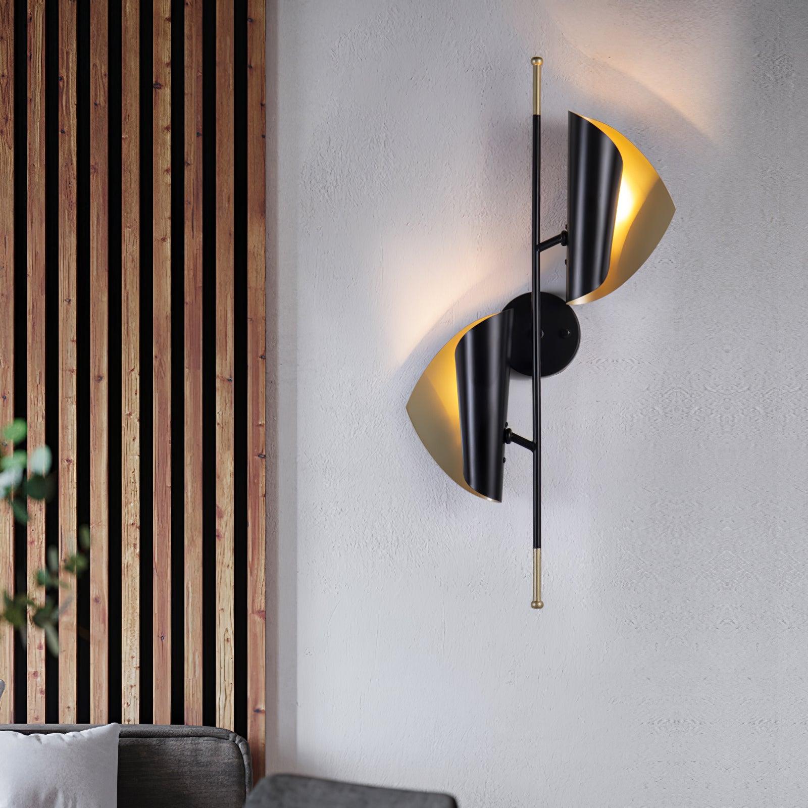 Cigale Double Sconce - Blowlighting