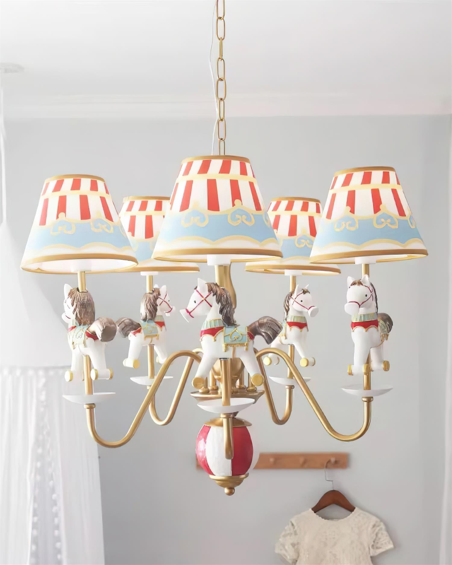 Delfio Carousel Chandelier - Letslighting