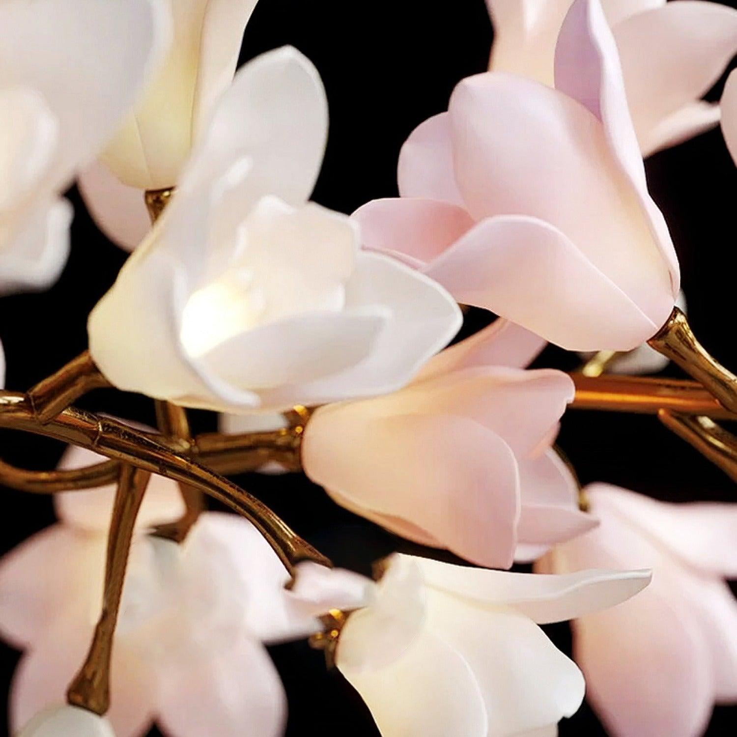 Circular Blossom Chandelier - Blowlighting