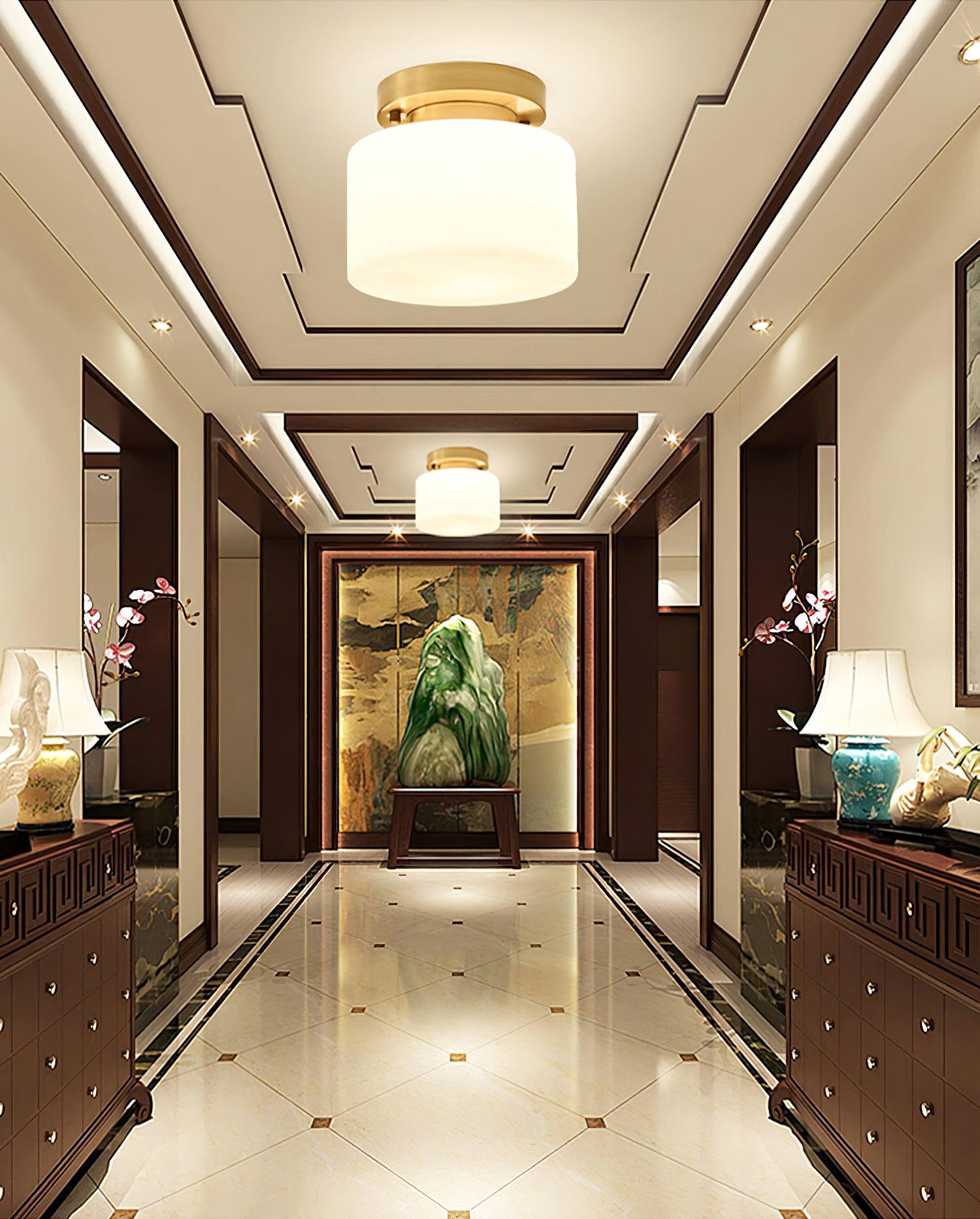 Clinio Flush Mount Ceiling Light - Blowlighting