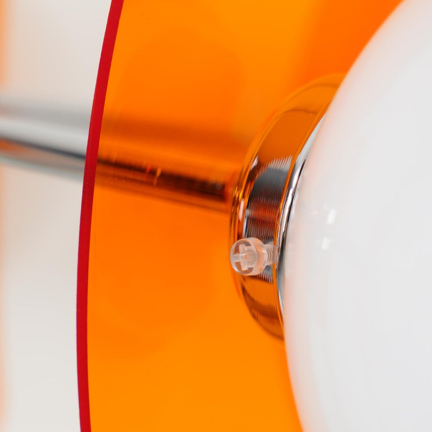 Prism Creativity Sputnik Orange Glass Acrylic Chandelier - Lamp Copper