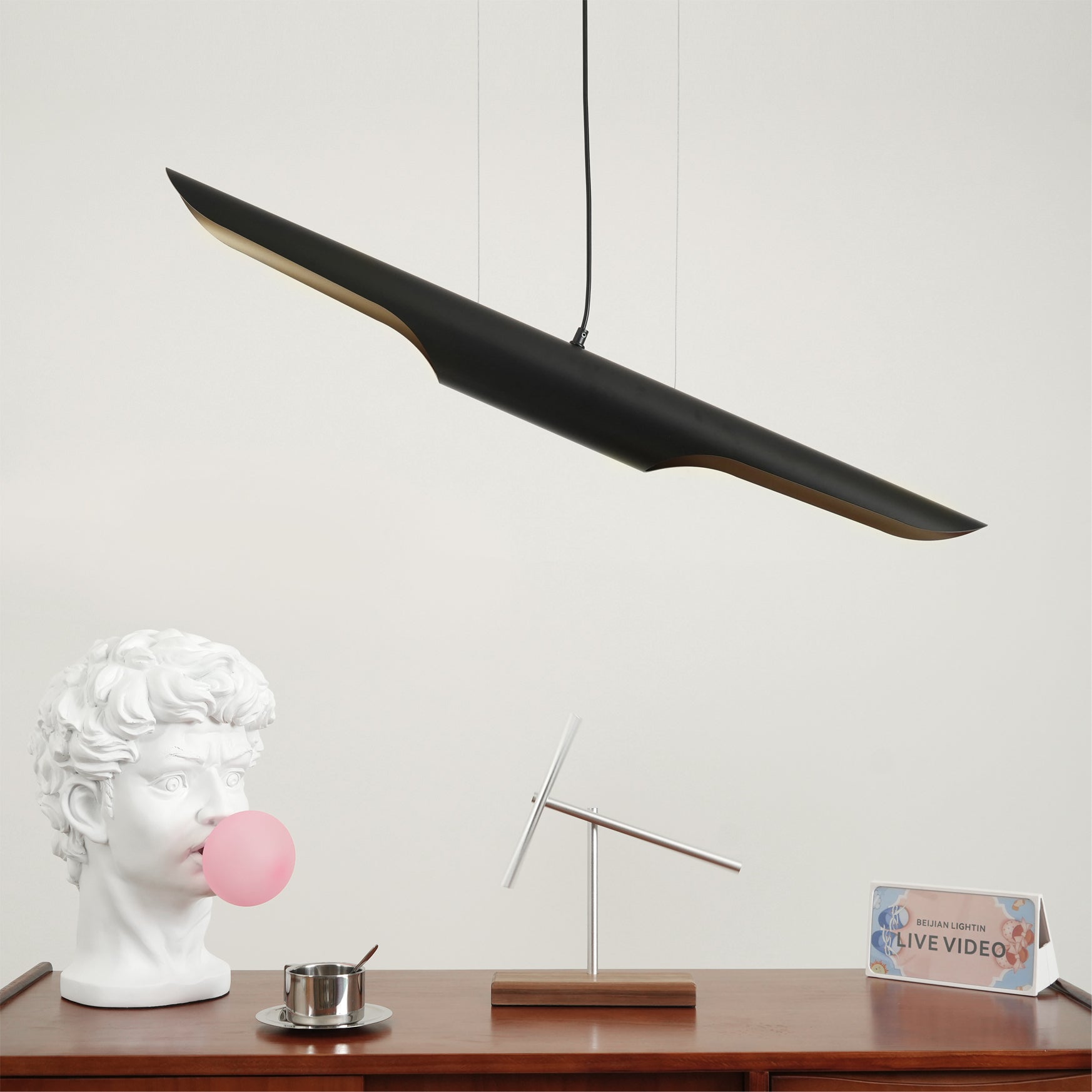 Coltrane Pipe Pendant Lights - Blowlighting