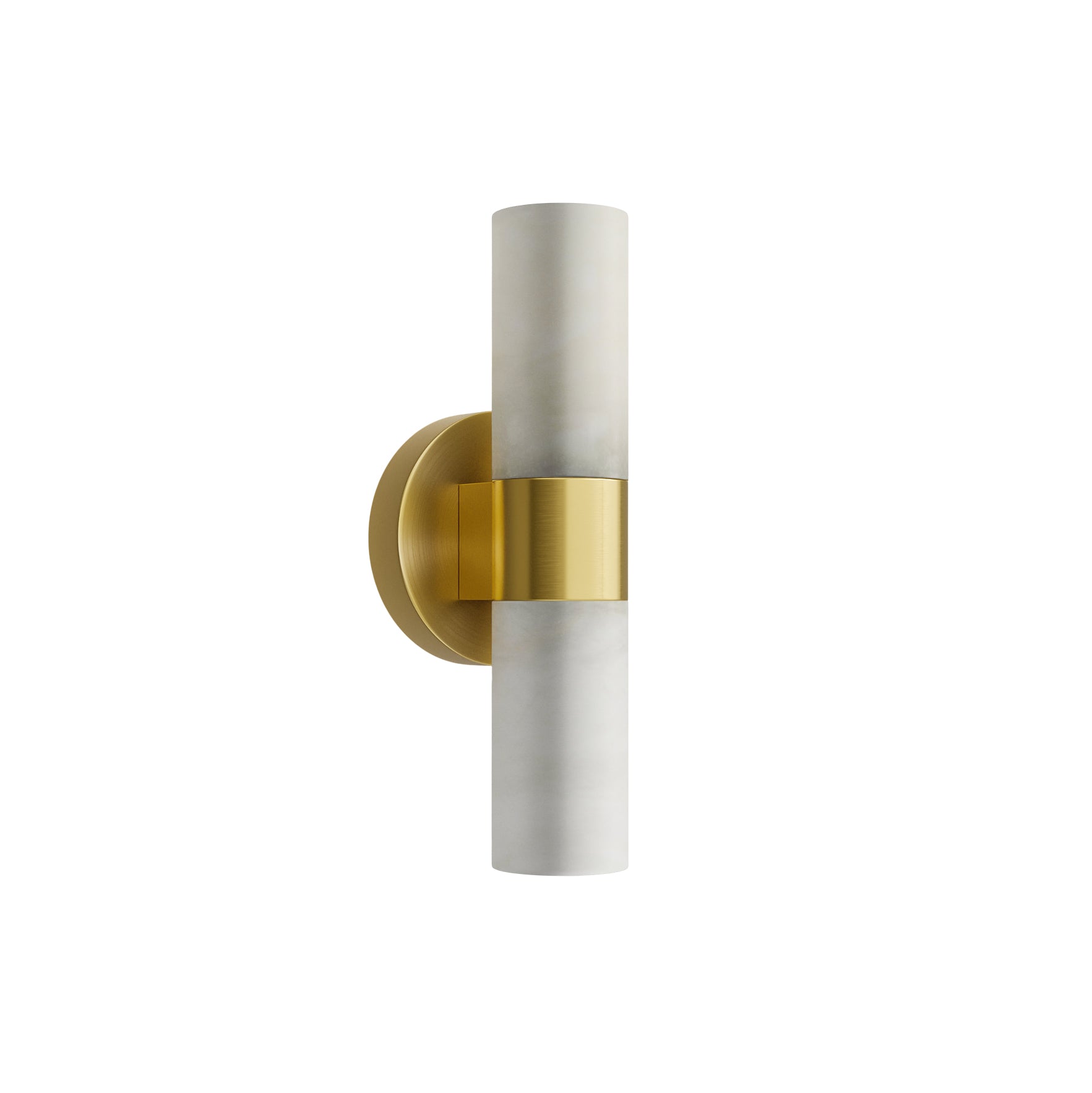 Alight Modern Minimalist Metal Alabaster Wall Lamp - Lamp Copper