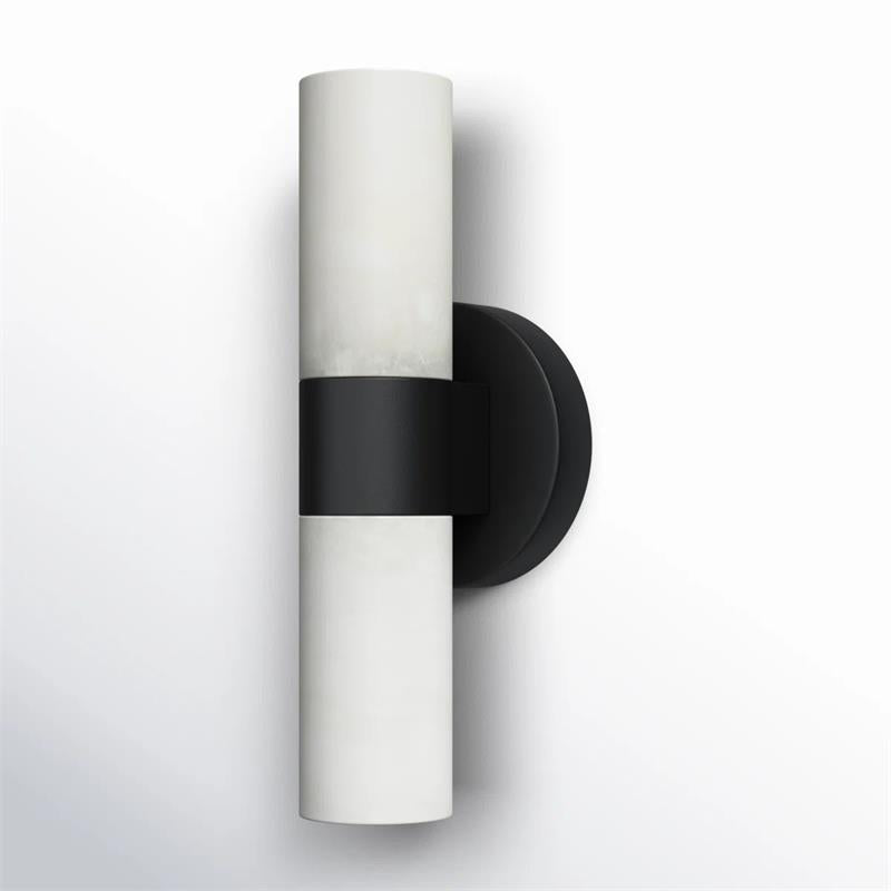 Alight Modern Minimalist Metal Alabaster Wall Lamp - Lamp Copper