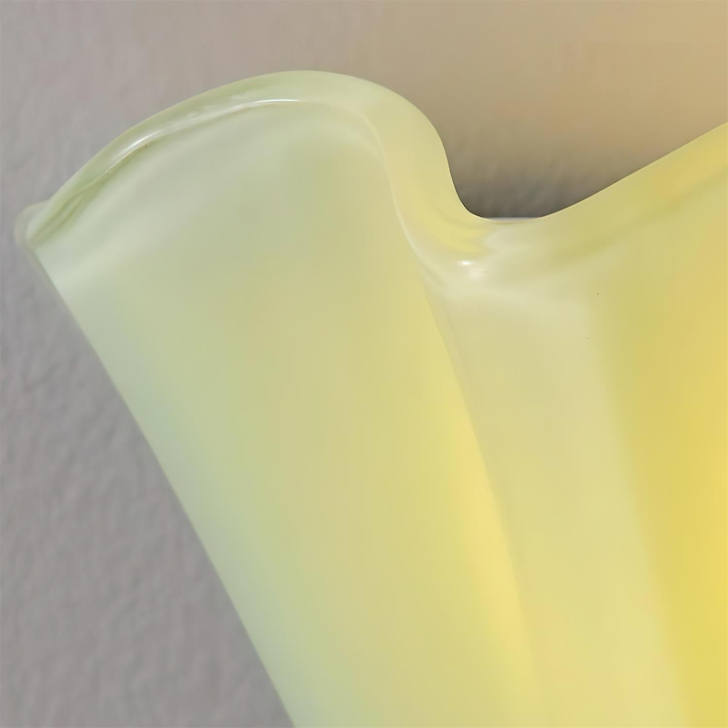 Corala Wall Lamp Fan-Shaped Pastel Glass - Letslighting