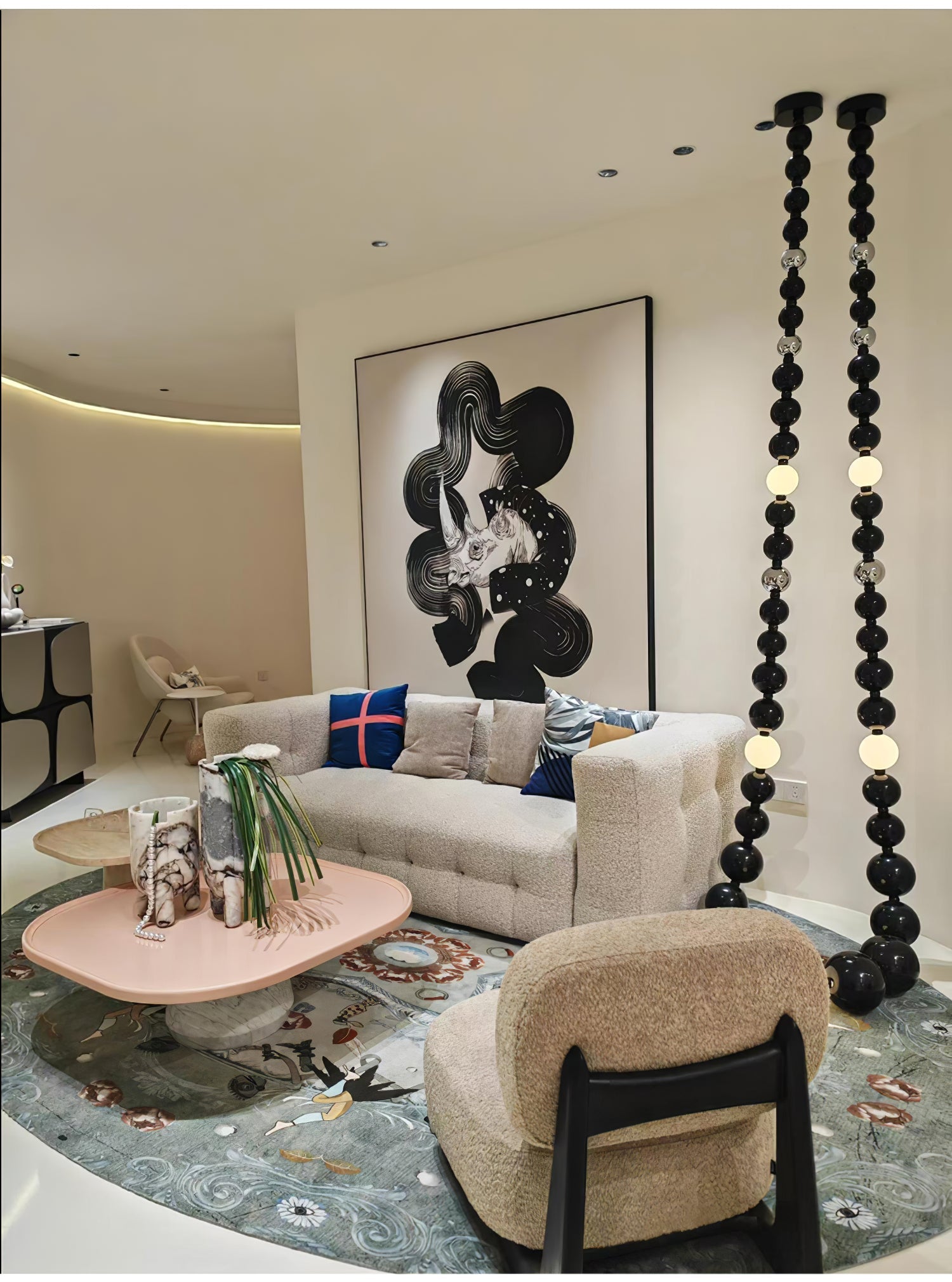 Nysolisra Modern Glass Chandelier - Blowlighting