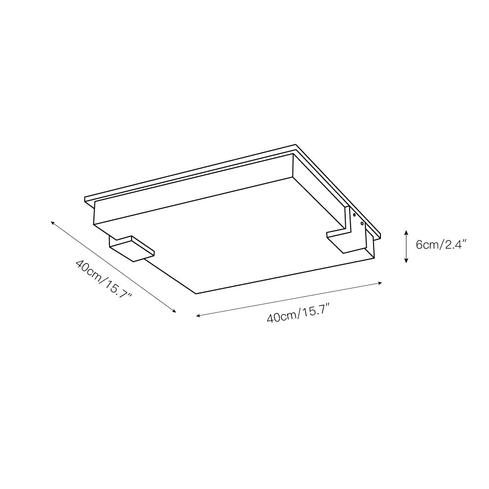 Muse Modern Minimalist Alabaster Flush Mount Ceiling Light - Lamp Copper
