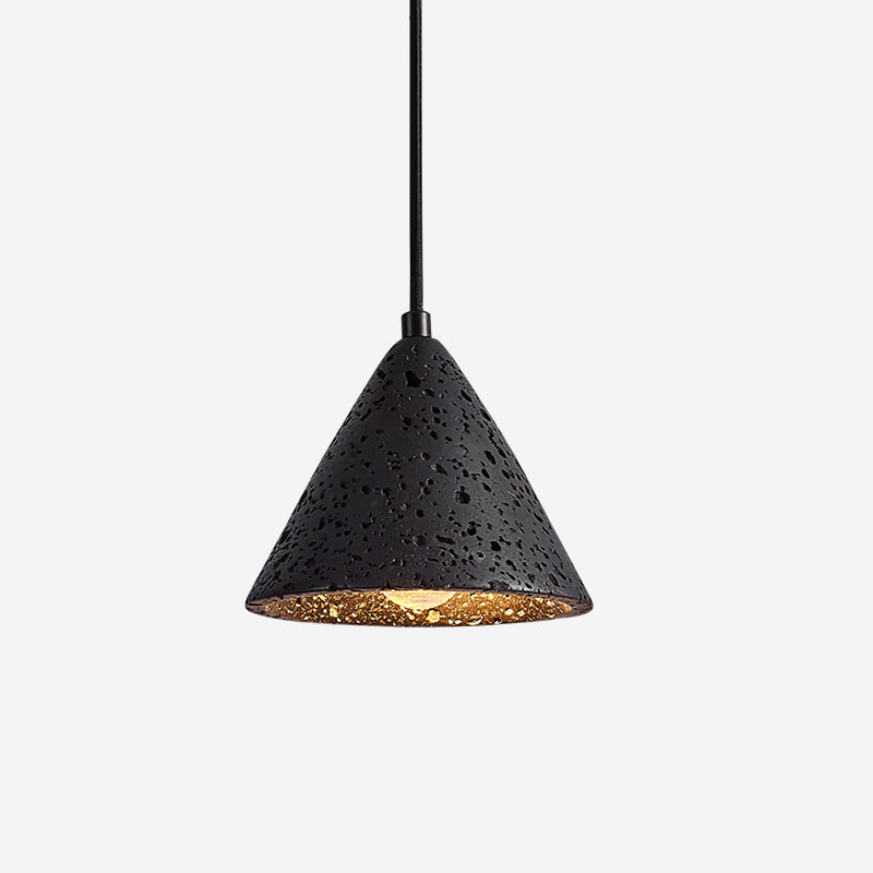 Ritta Lava Pendant Light Travertine - Letslighting