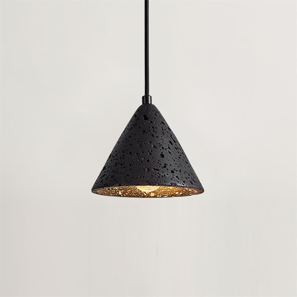 Ritta Lava Pendant Light Travertine - Letslighting