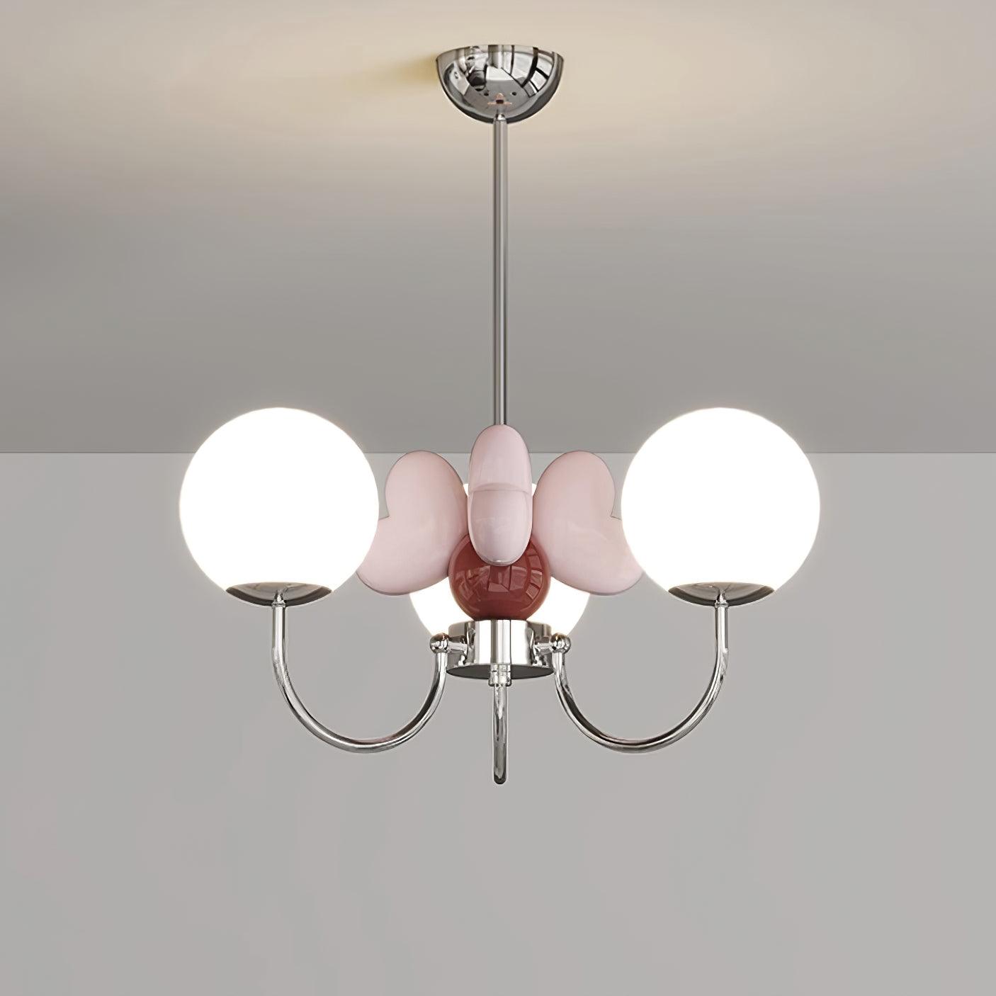 Nica Chandelier Elegant Cream Simplicity - Letslighting