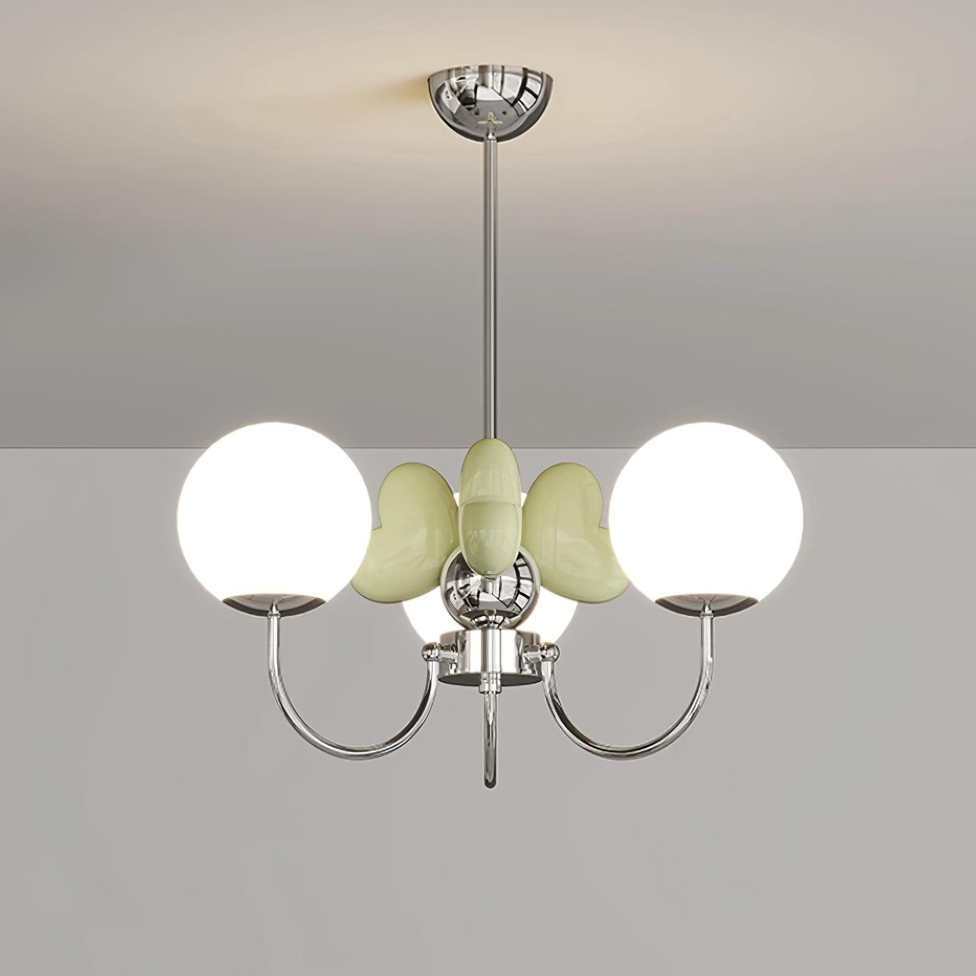 Nica Chandelier Elegant Cream Simplicity - Letslighting