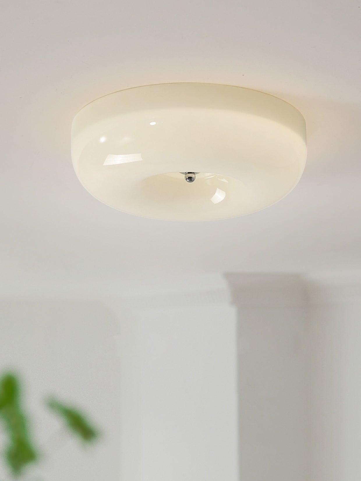 Cream Pudding Ceiling Lamp - Blowlighting