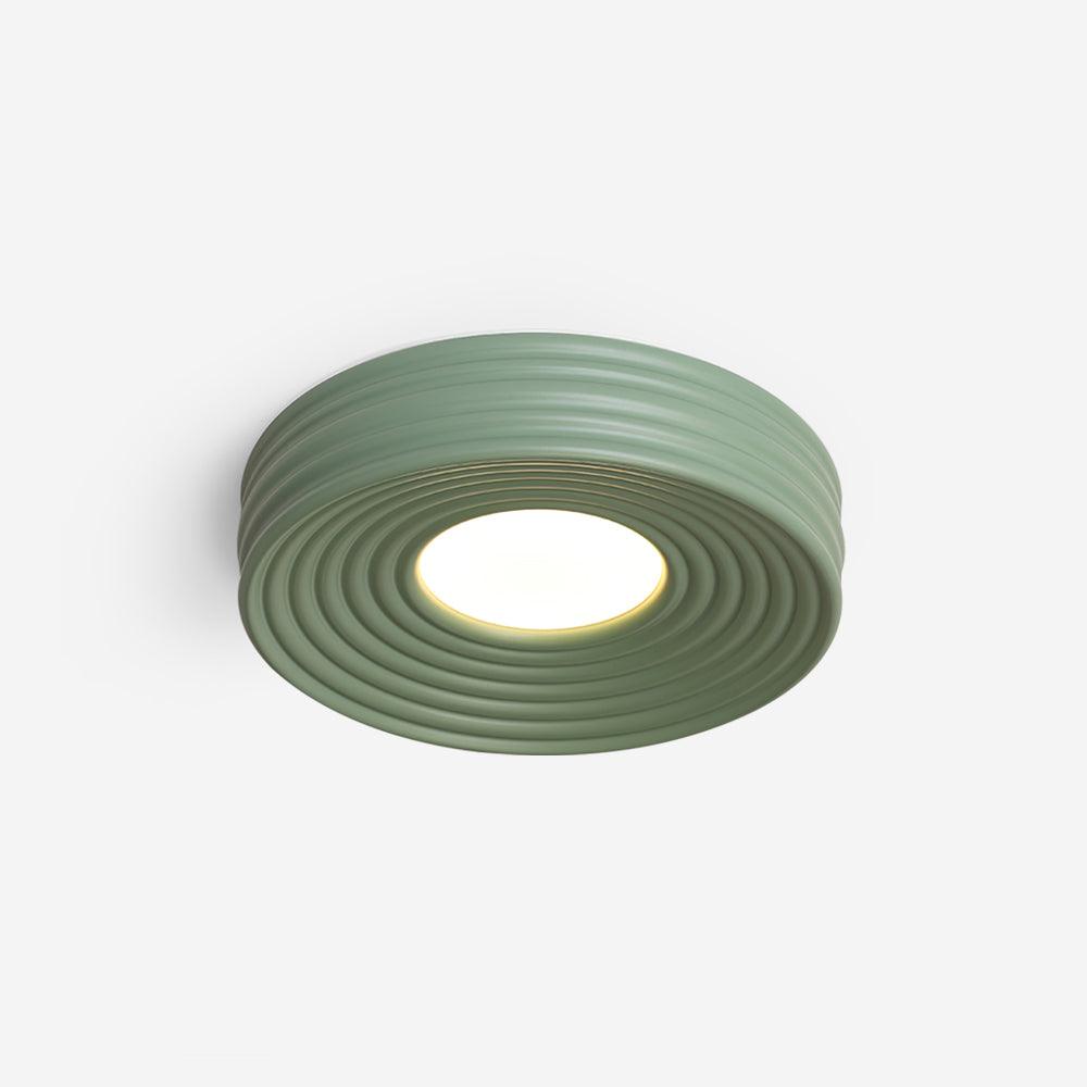 Ceiling Light Ribbed Acrylic Canopy Textured Fixture - Letslighting