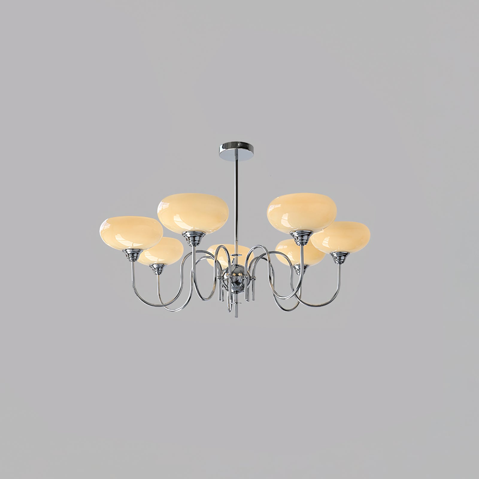 Creamy Persimmon Chandelier - Blowlighting