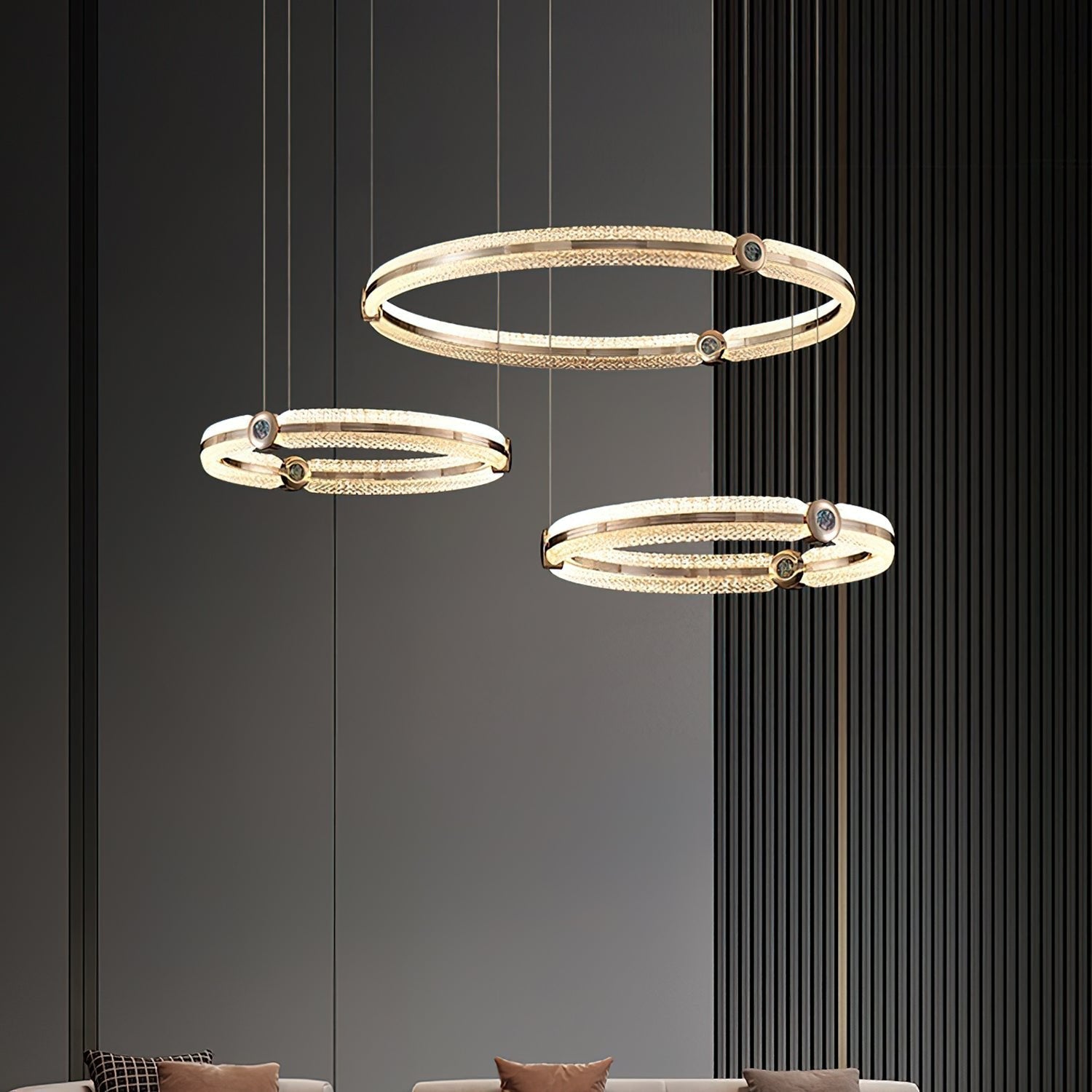 Aurora Chandelier Creative Ring - Blowlighting