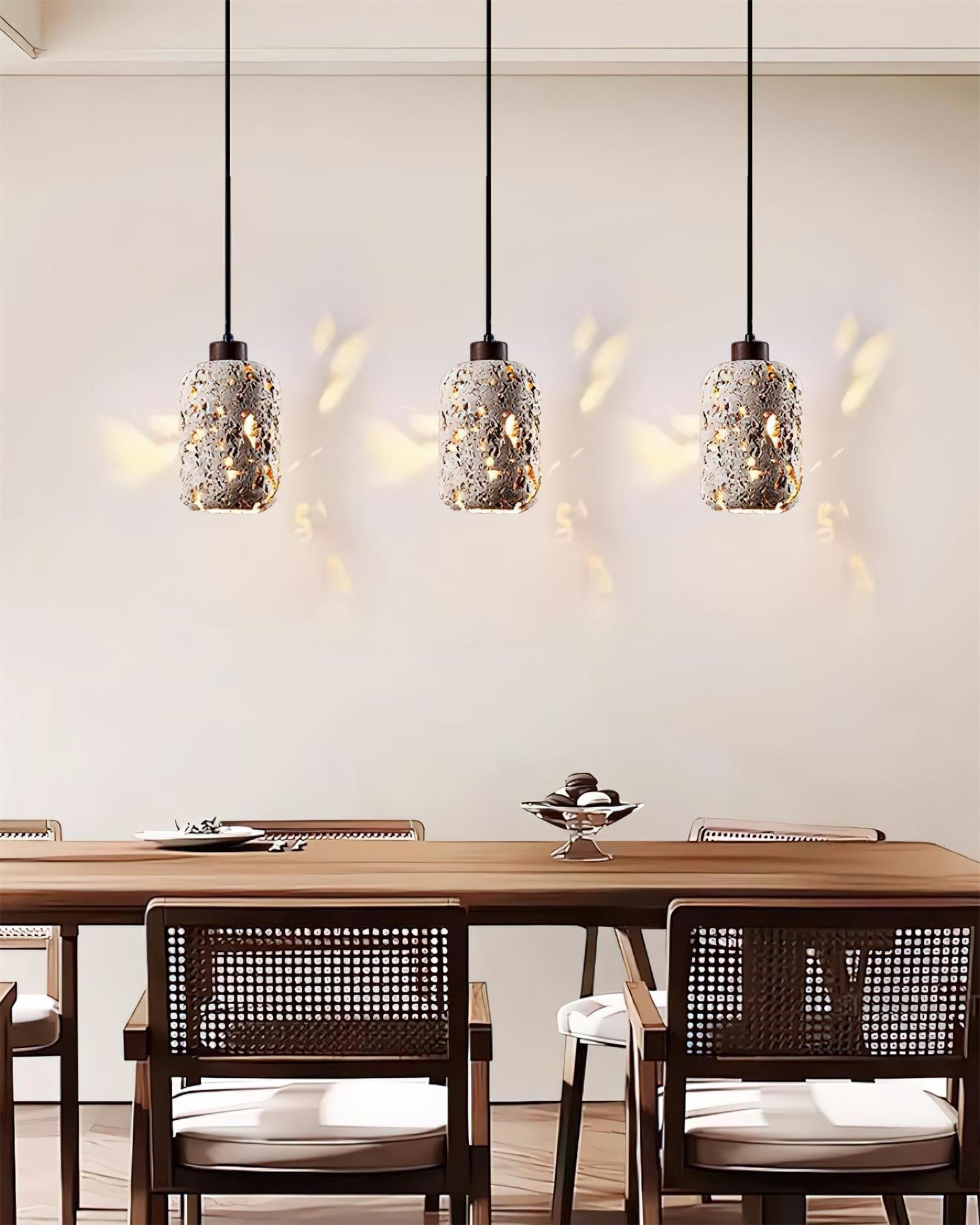 Eryno Concrete Travertine Pendant Lamp - Letslighting