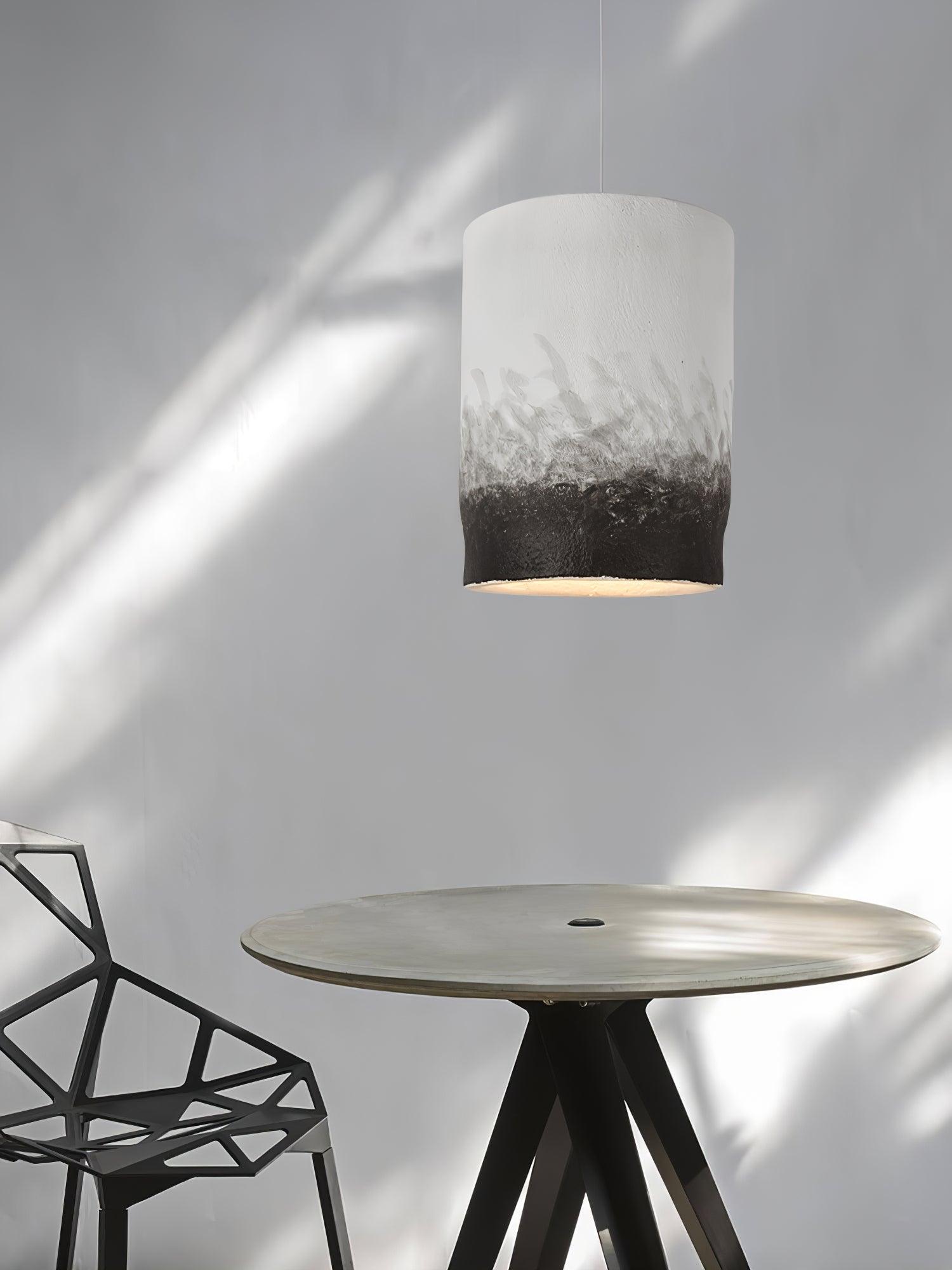 Ceraeion Modern Minimalist Crust Thin Metal Pendant Lamp - Blowlighting