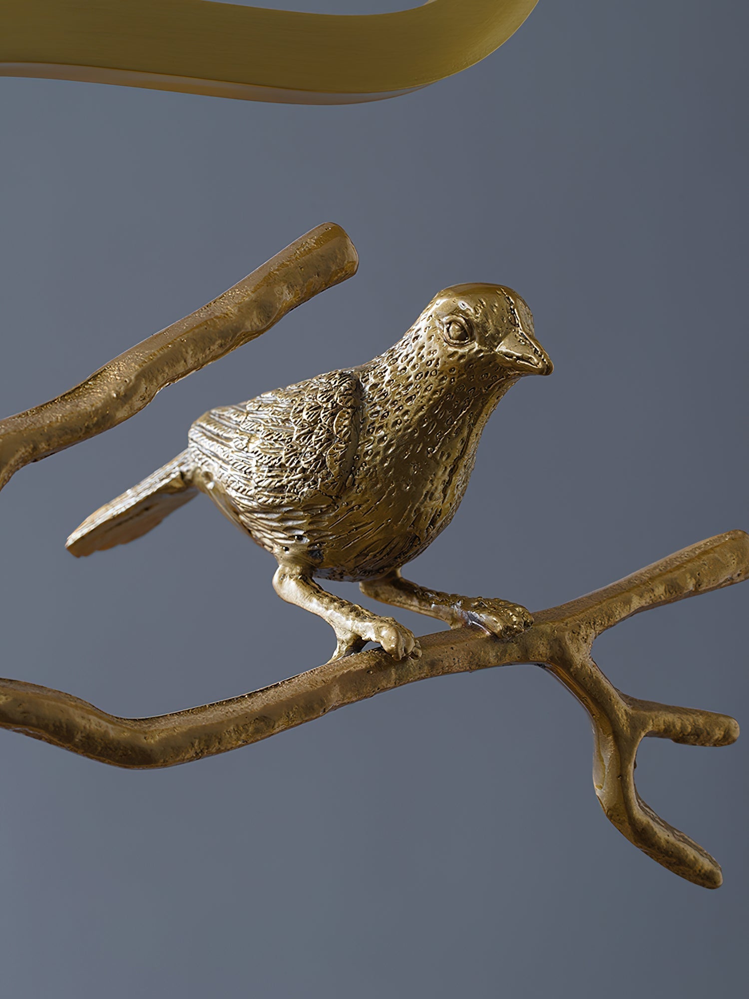 Zephyr Individual Creativity Bird Brass Crystal Chandelier - Lamp Copper