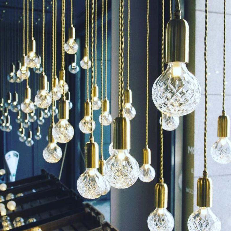Crystal Bulb LED Pendant Lamp - Blowlighting