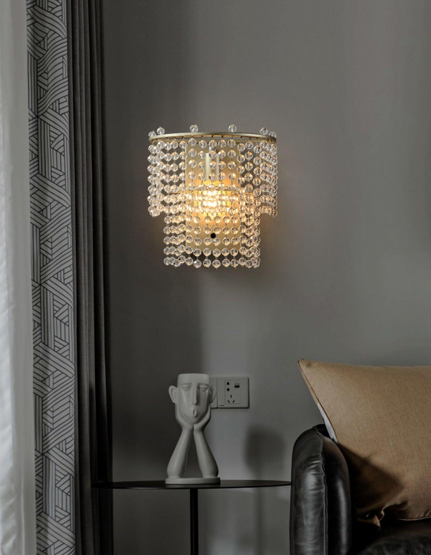 Crystal Waterfall Wall Light - Blowlighting