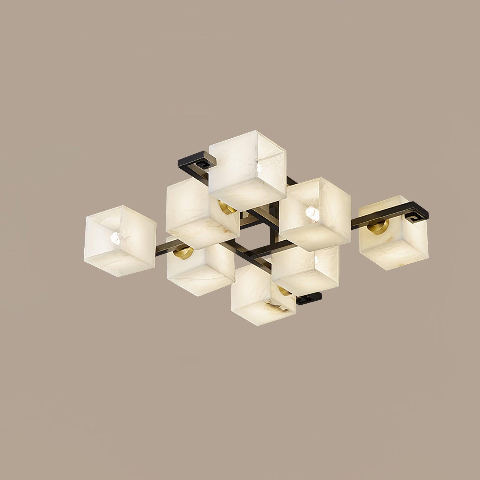 Kaelen Alabaster Ceiling Light - Letslighting