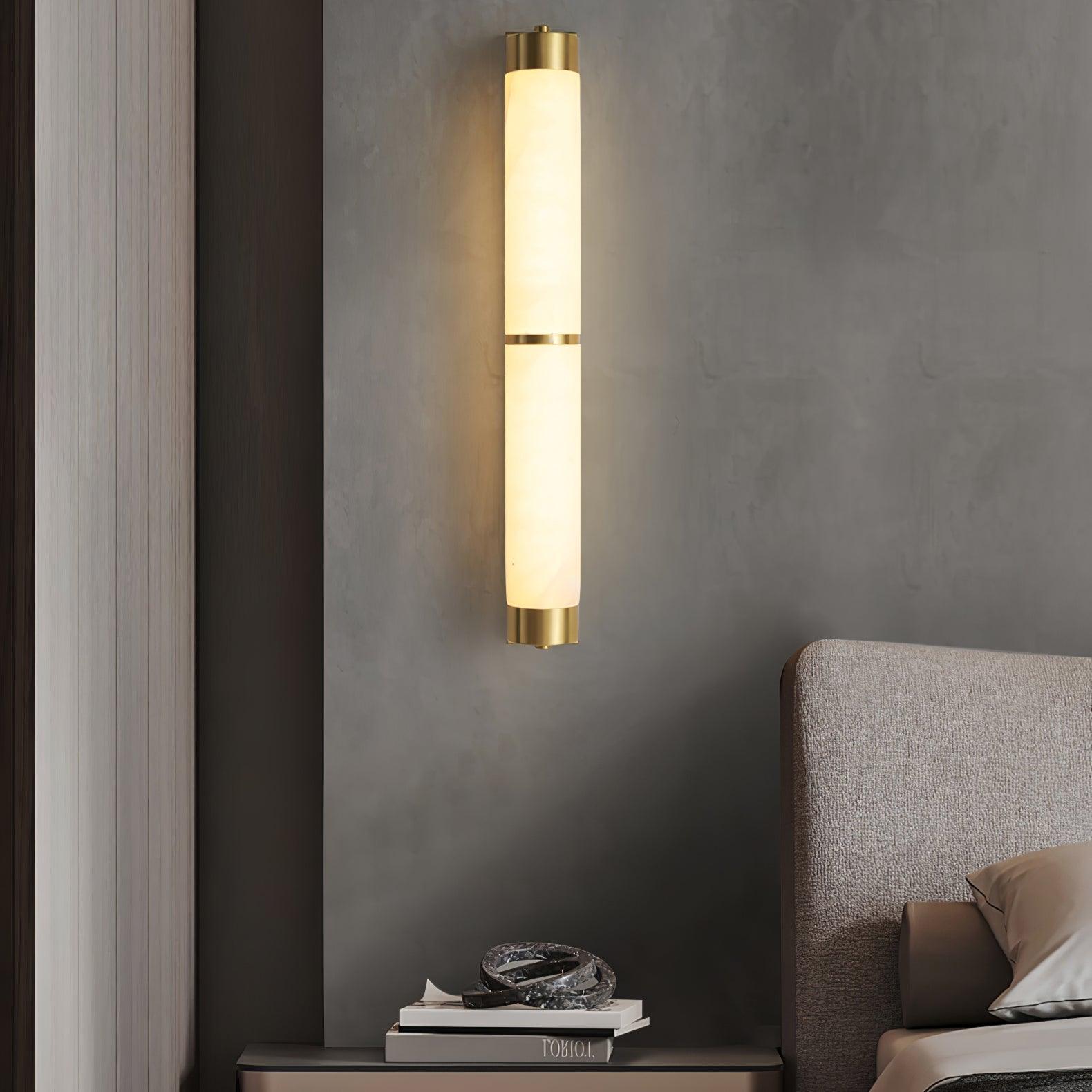 Olmirira Minimalist Alabaster Wall Light - Letslighting