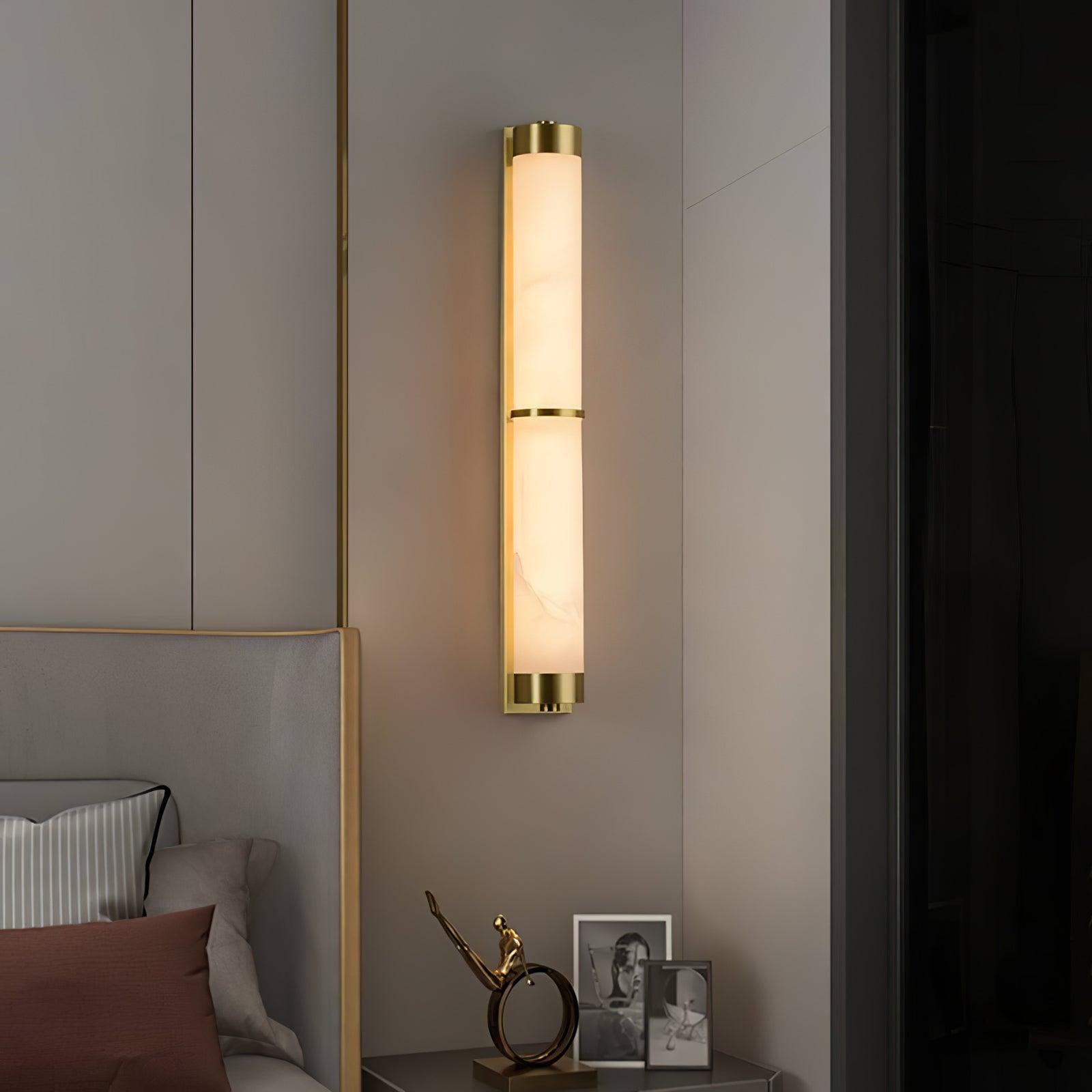 Olmirira Minimalist Alabaster Wall Light - Letslighting
