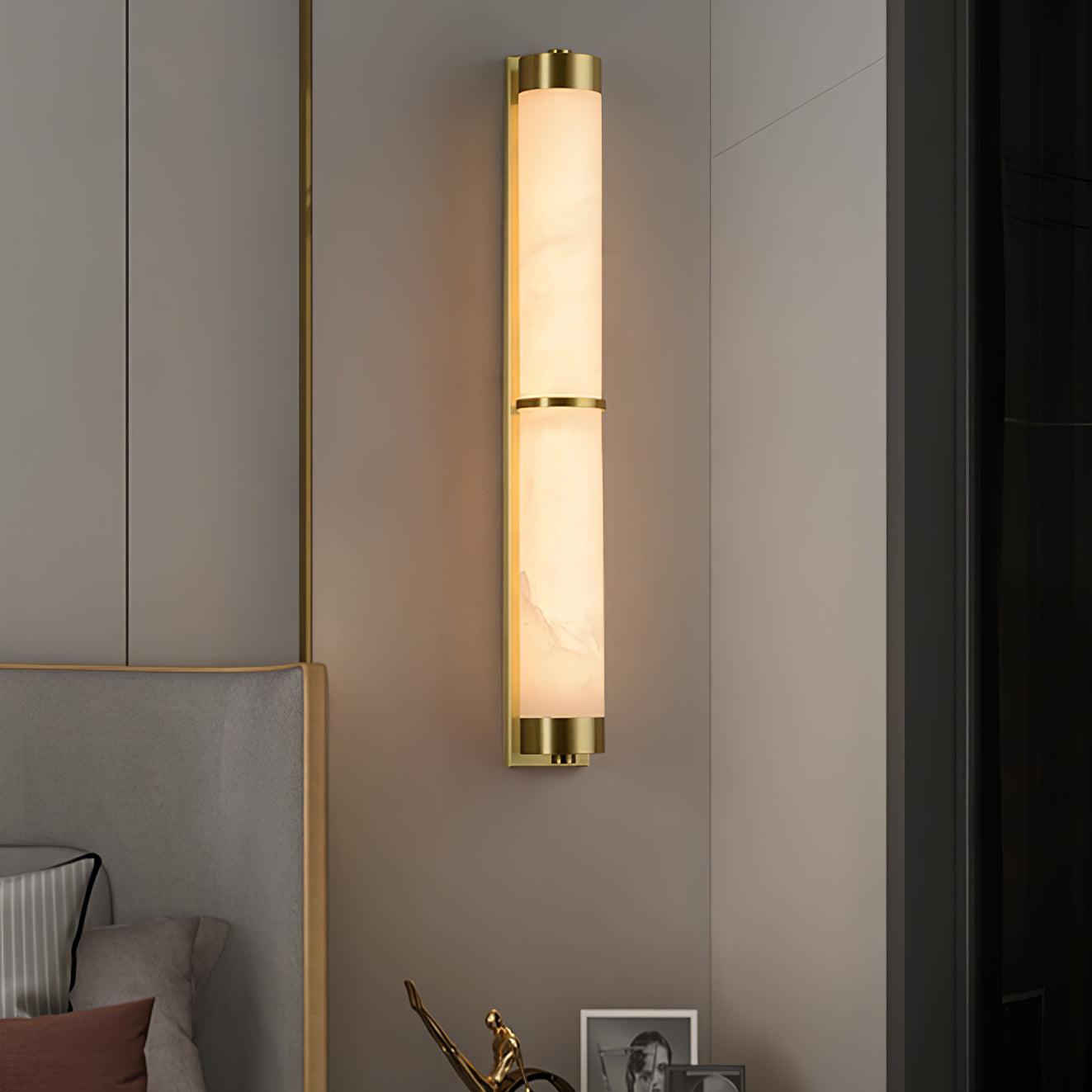 Olmirira Minimalist Alabaster Wall Light - Letslighting