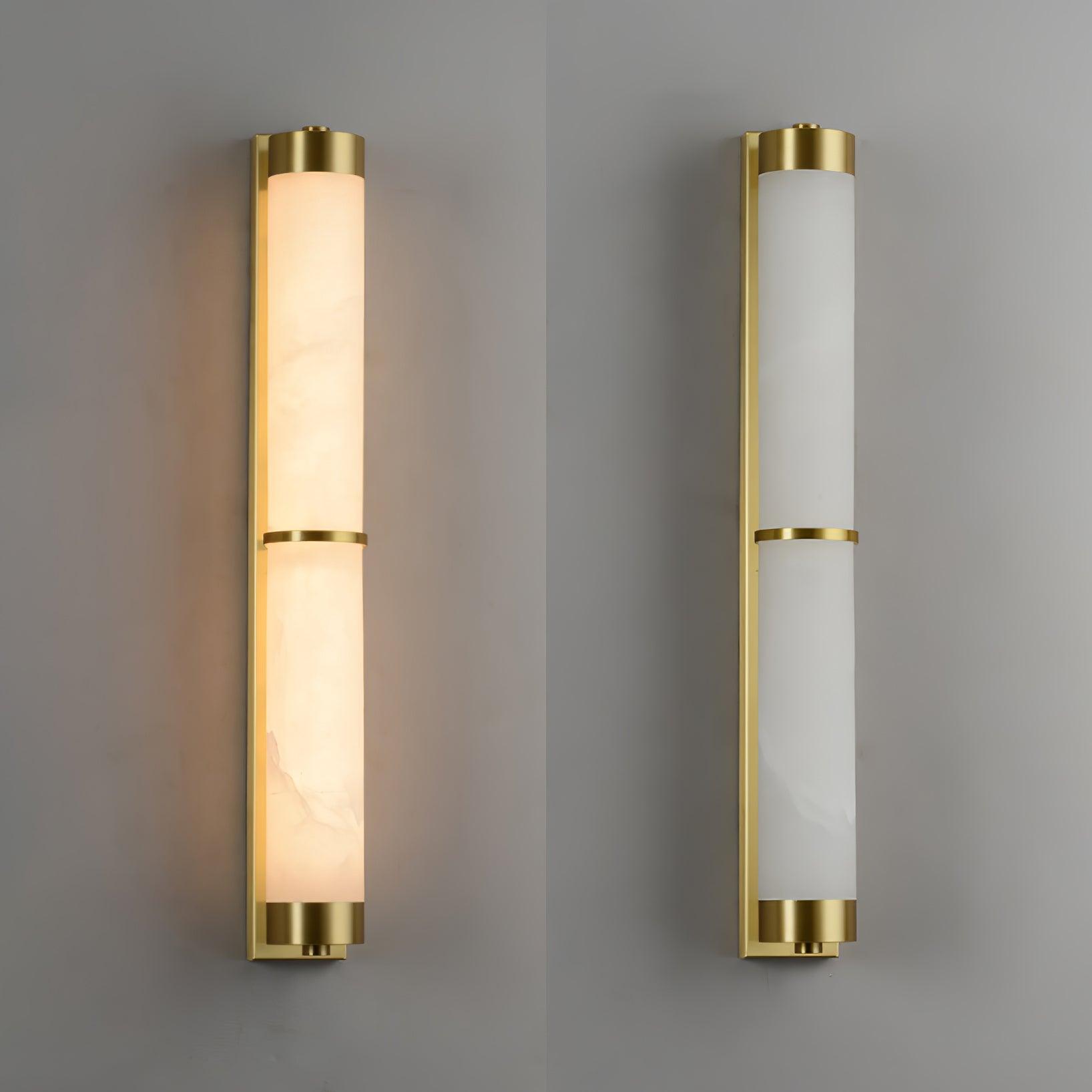 Olmirira Minimalist Alabaster Wall Light - Letslighting