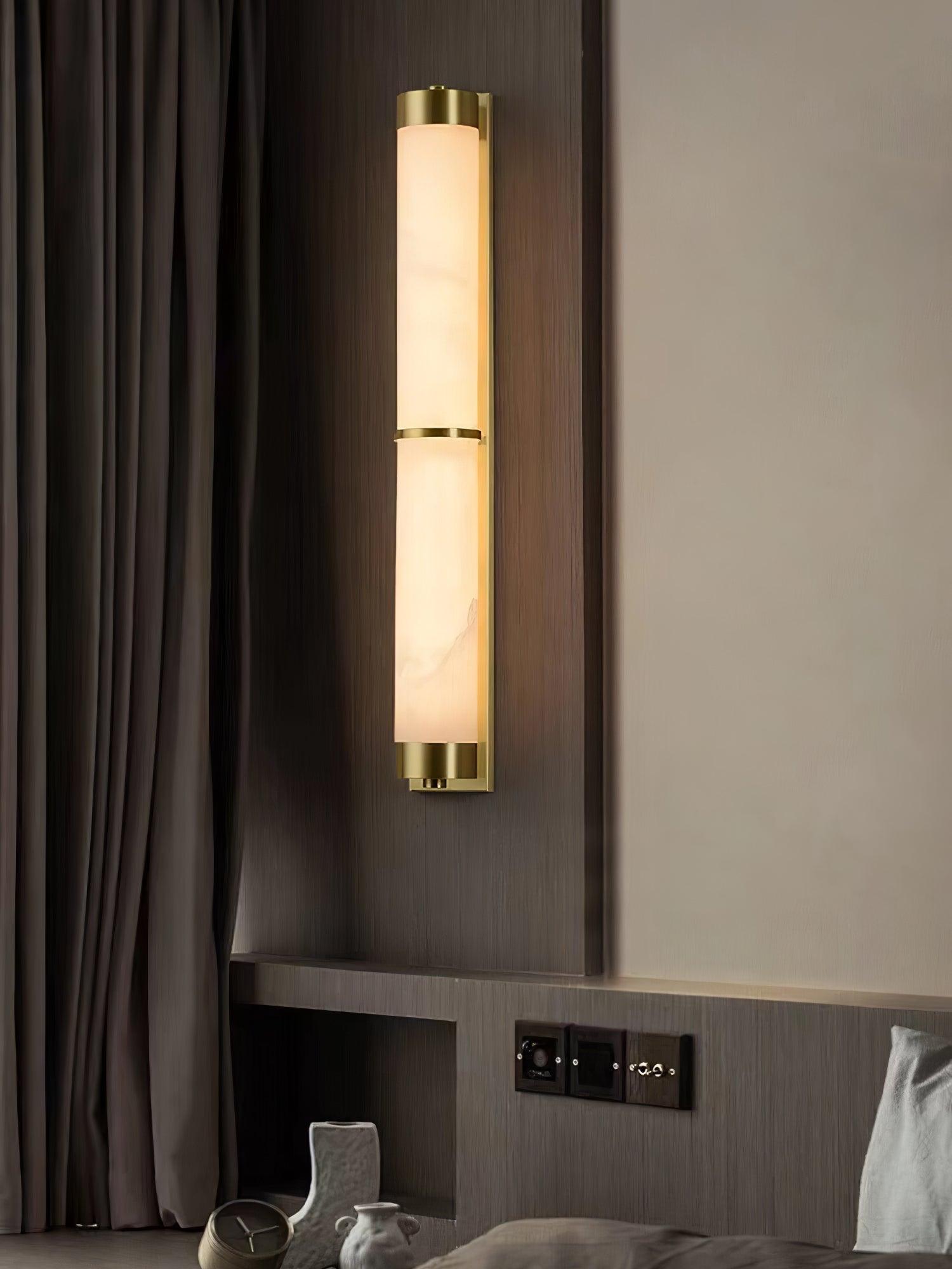 Olmirira Minimalist Alabaster Wall Light - Letslighting