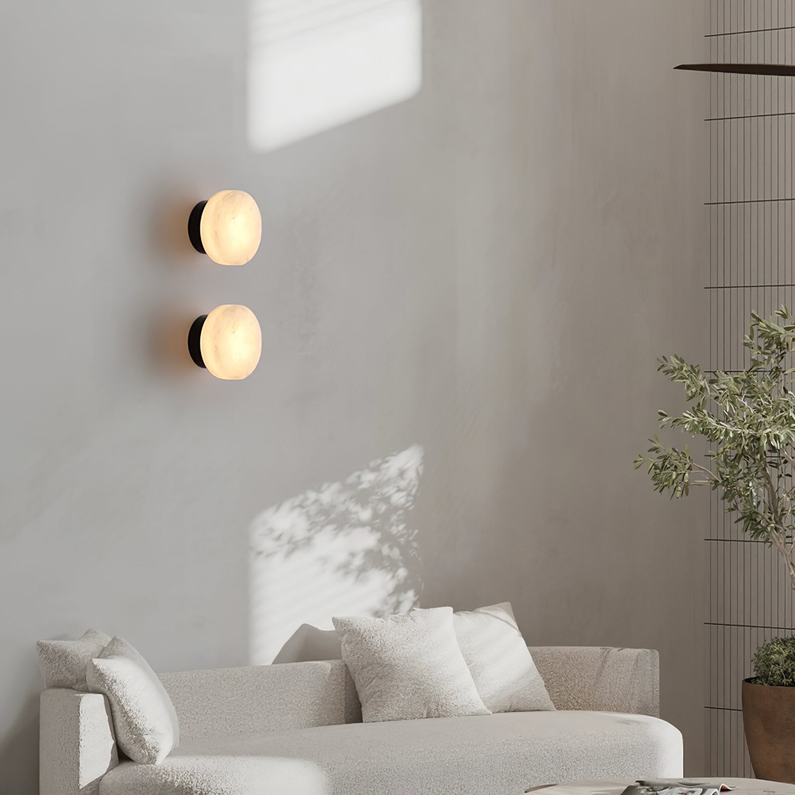 Olzorira Alabaster Wall Light - Letslighting