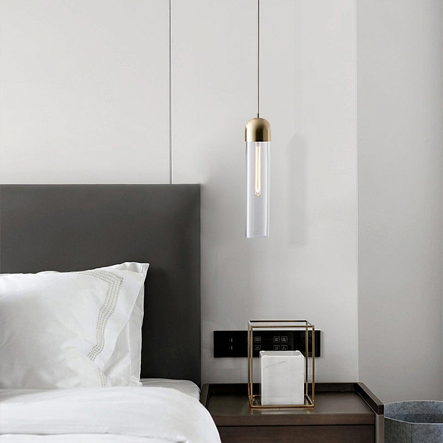 Glass Cylindrical Shape Pendant Light - Blowlighting