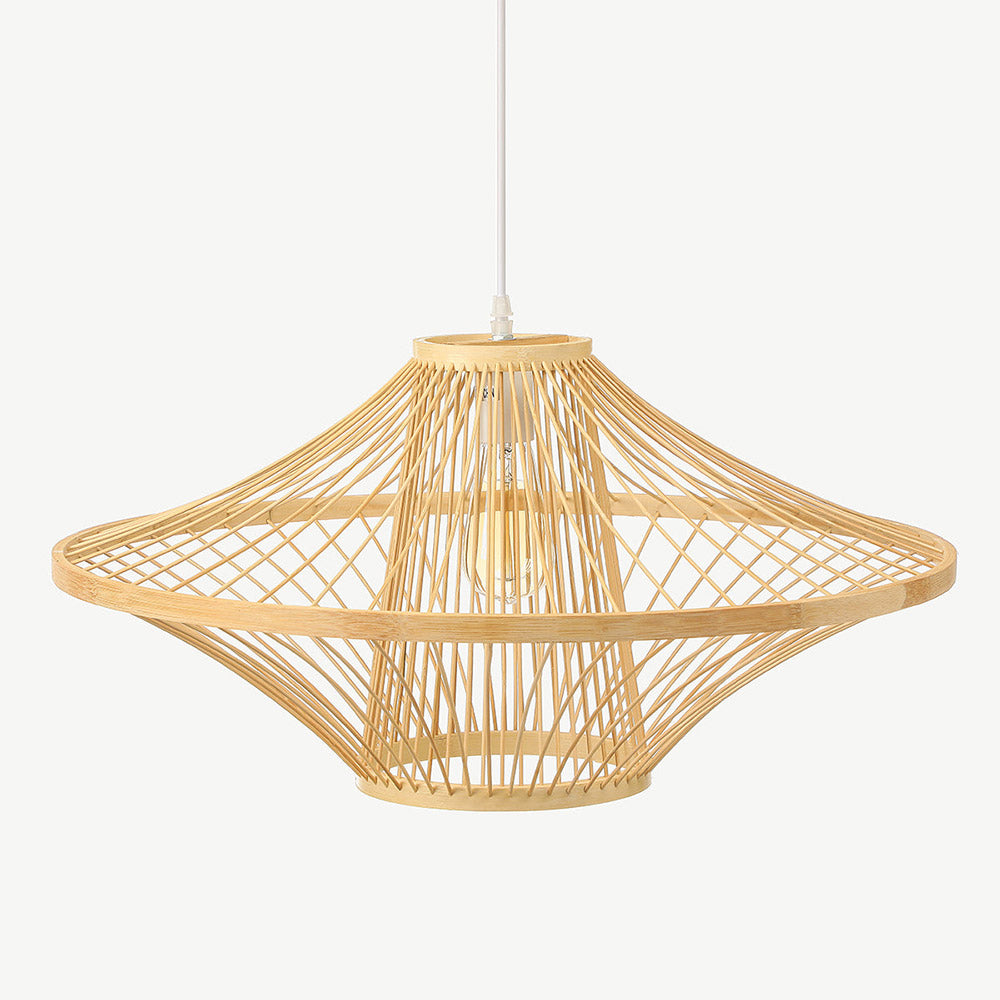 Ritta Suspension Créative Fait à la Main Bambou Salon