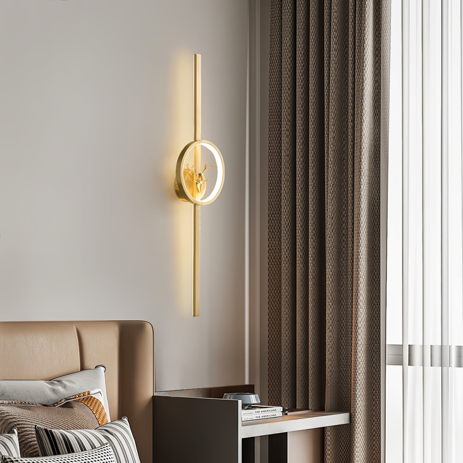 Deer Brass Wall Lamp - Blowlighting