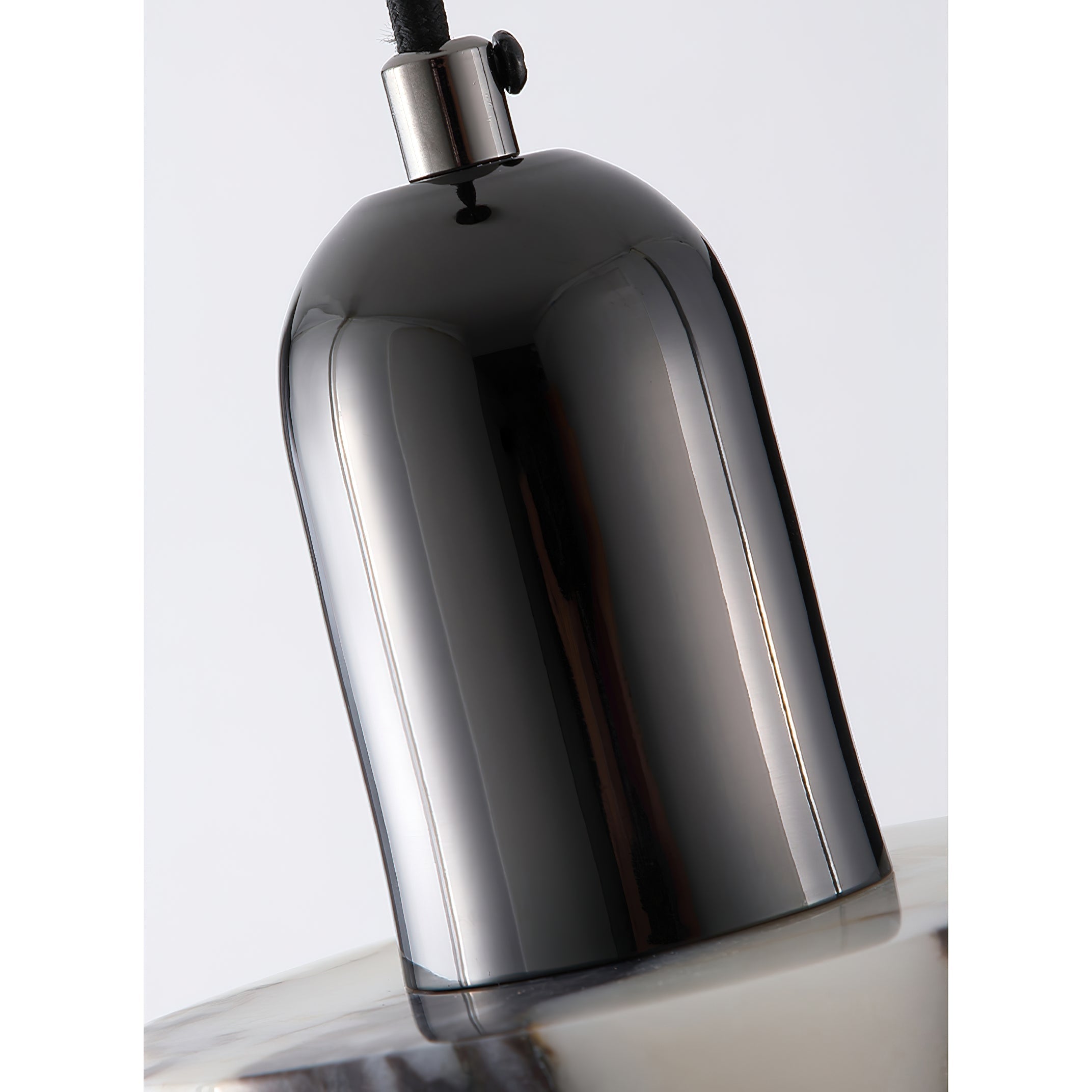 Flair Modern Minimalist Marble Metal Pendant Lamp - Lamp Copper