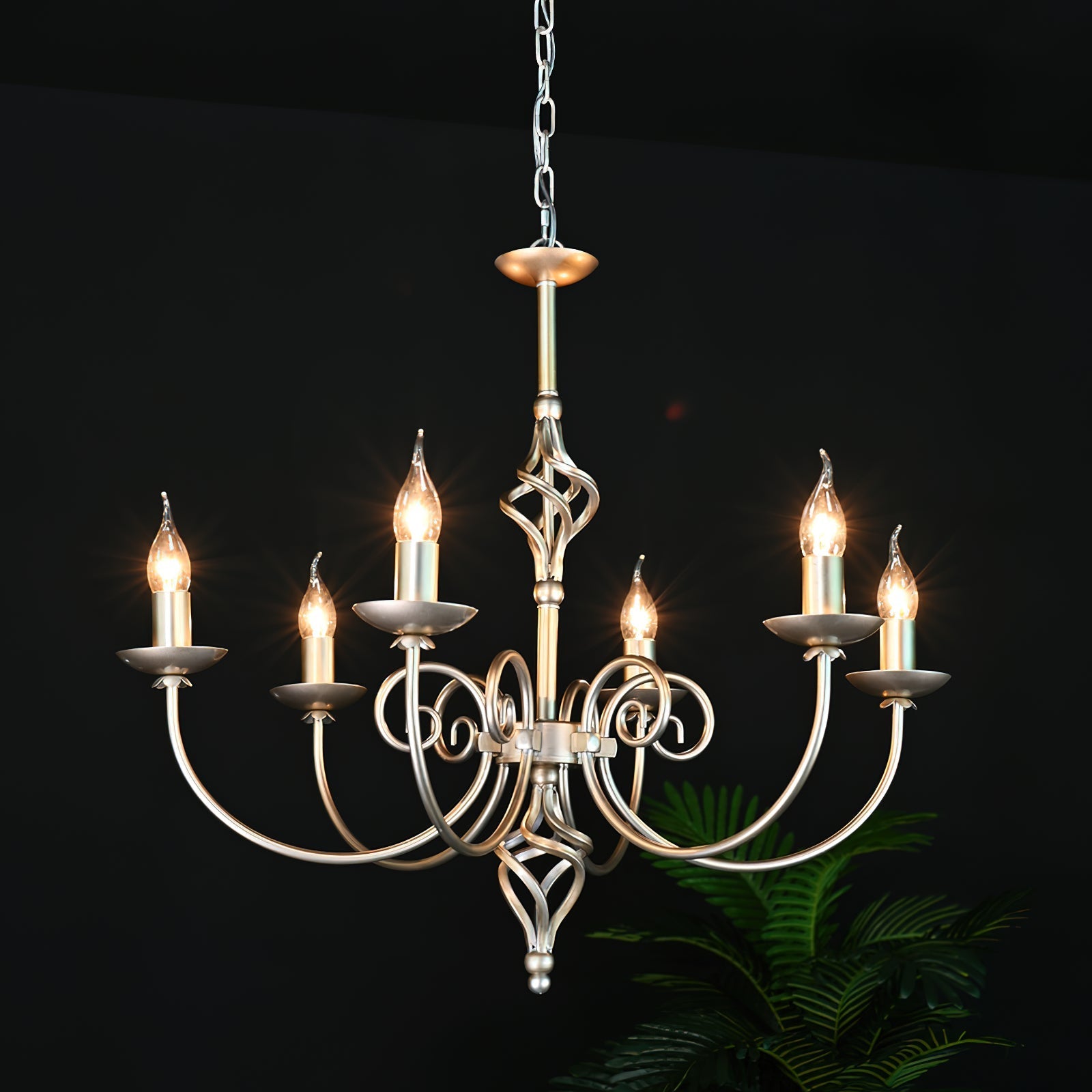 Grace Postmodern Luxury Brass Metal Chandelier - Lamp Copper