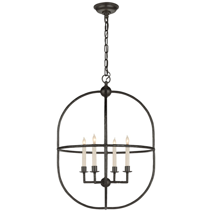 Sylph Vintage Industrial Open Brass Metal Pendant Lamp - Lamp Copper