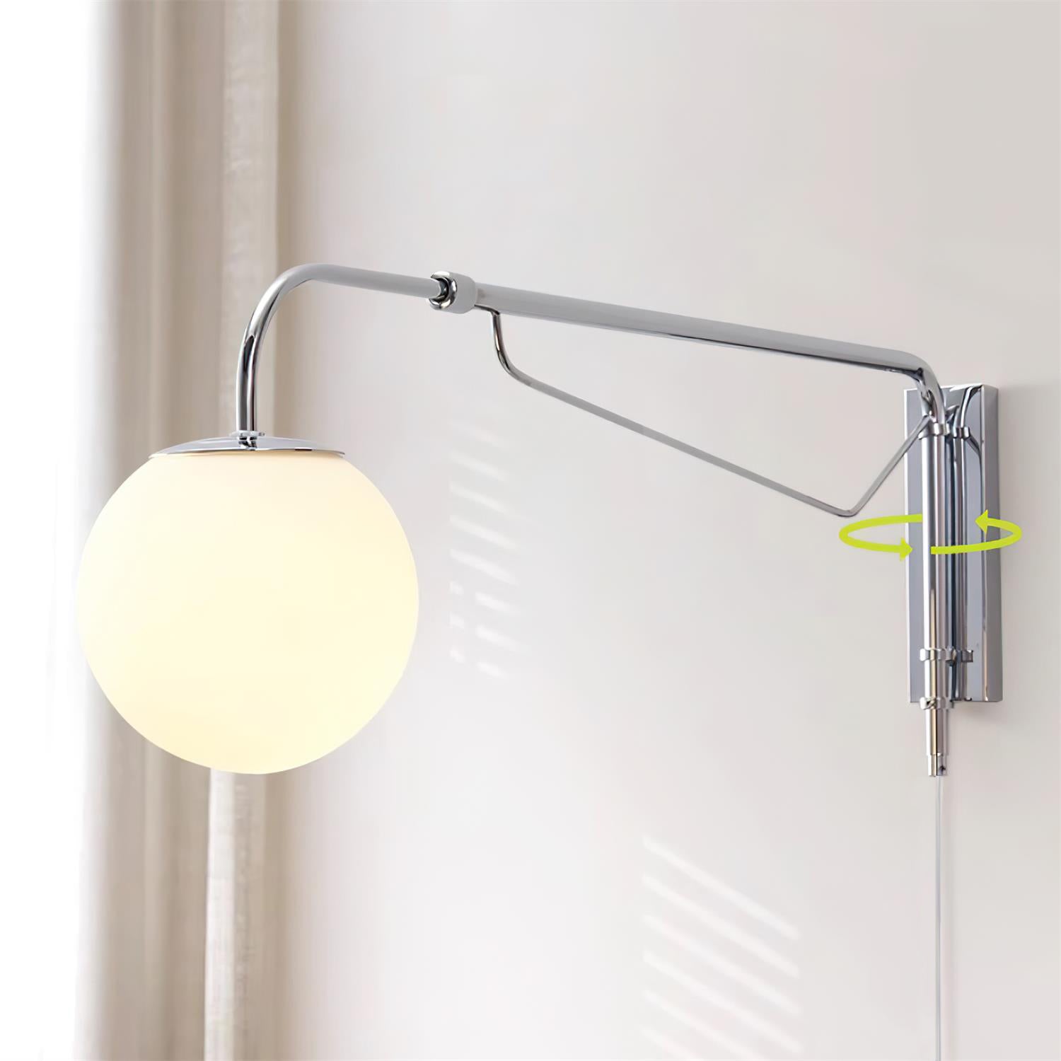 Orbit Modern Swing Arm Wall Lamp - Letslighting