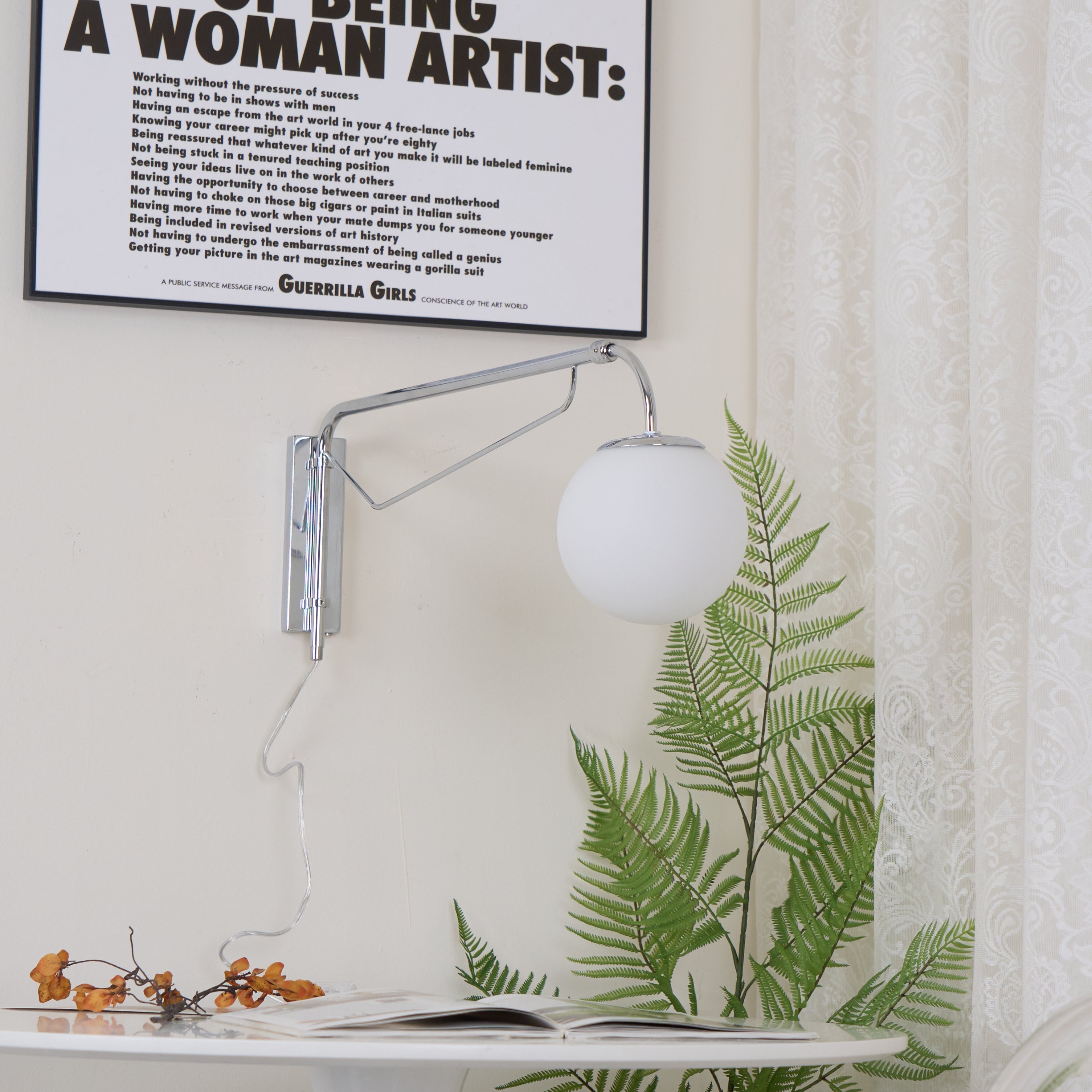 Orbit Modern Swing Arm Wall Lamp - Letslighting