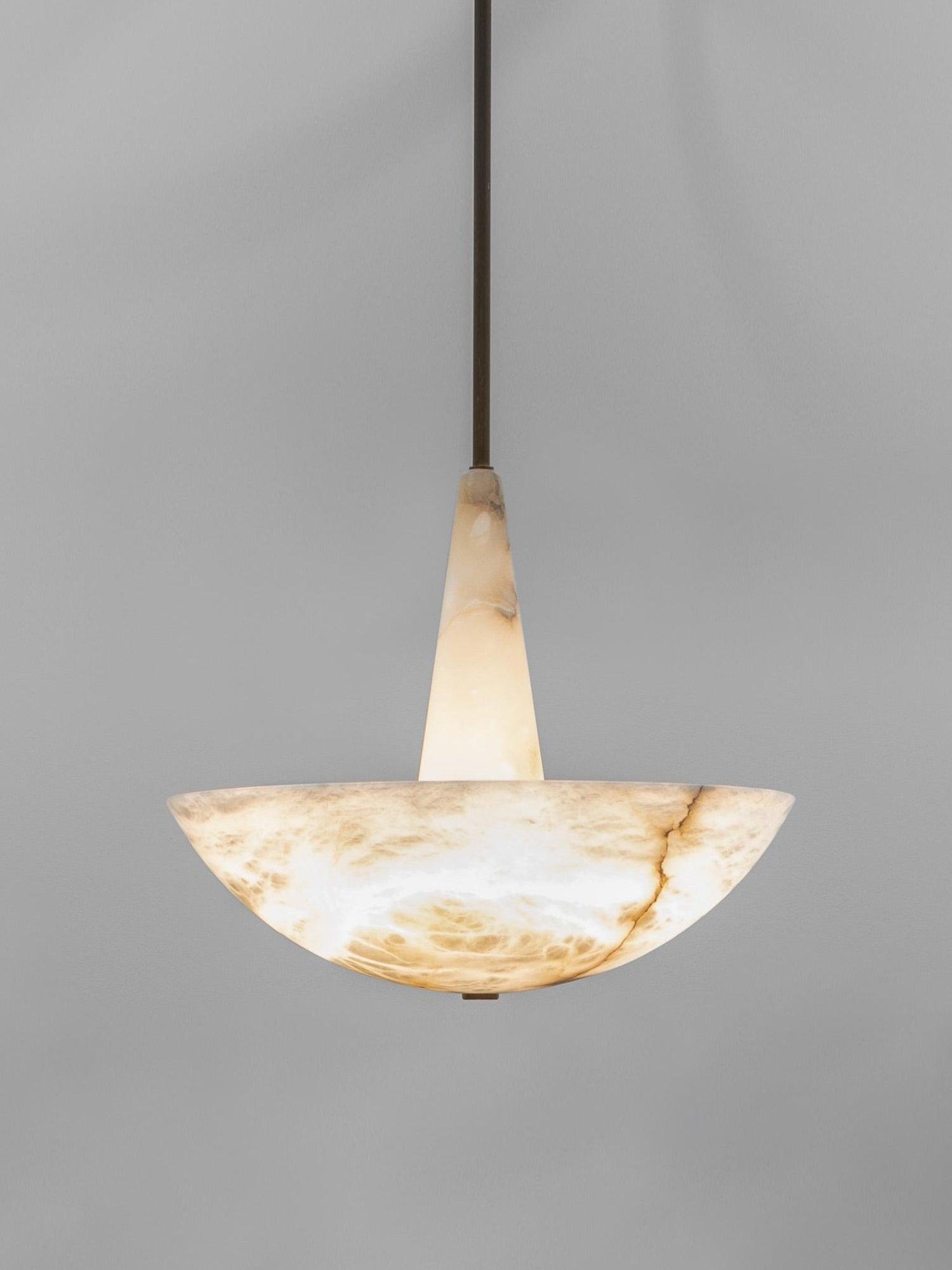 Umiros Alabaster Pendant Light Chandelier - Letslighting