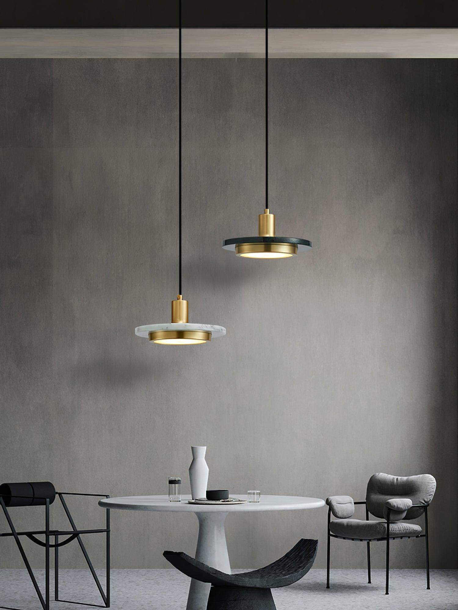 Double Circle Pendant Light - Blowlighting