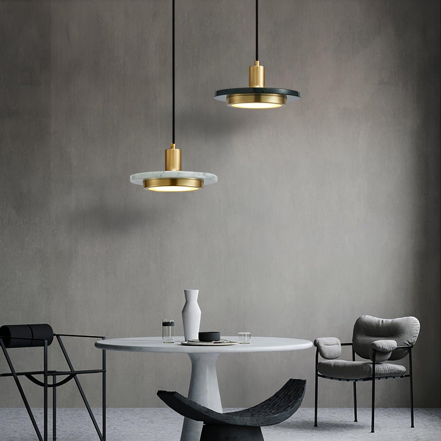 Double Circle Pendant Light - Blowlighting