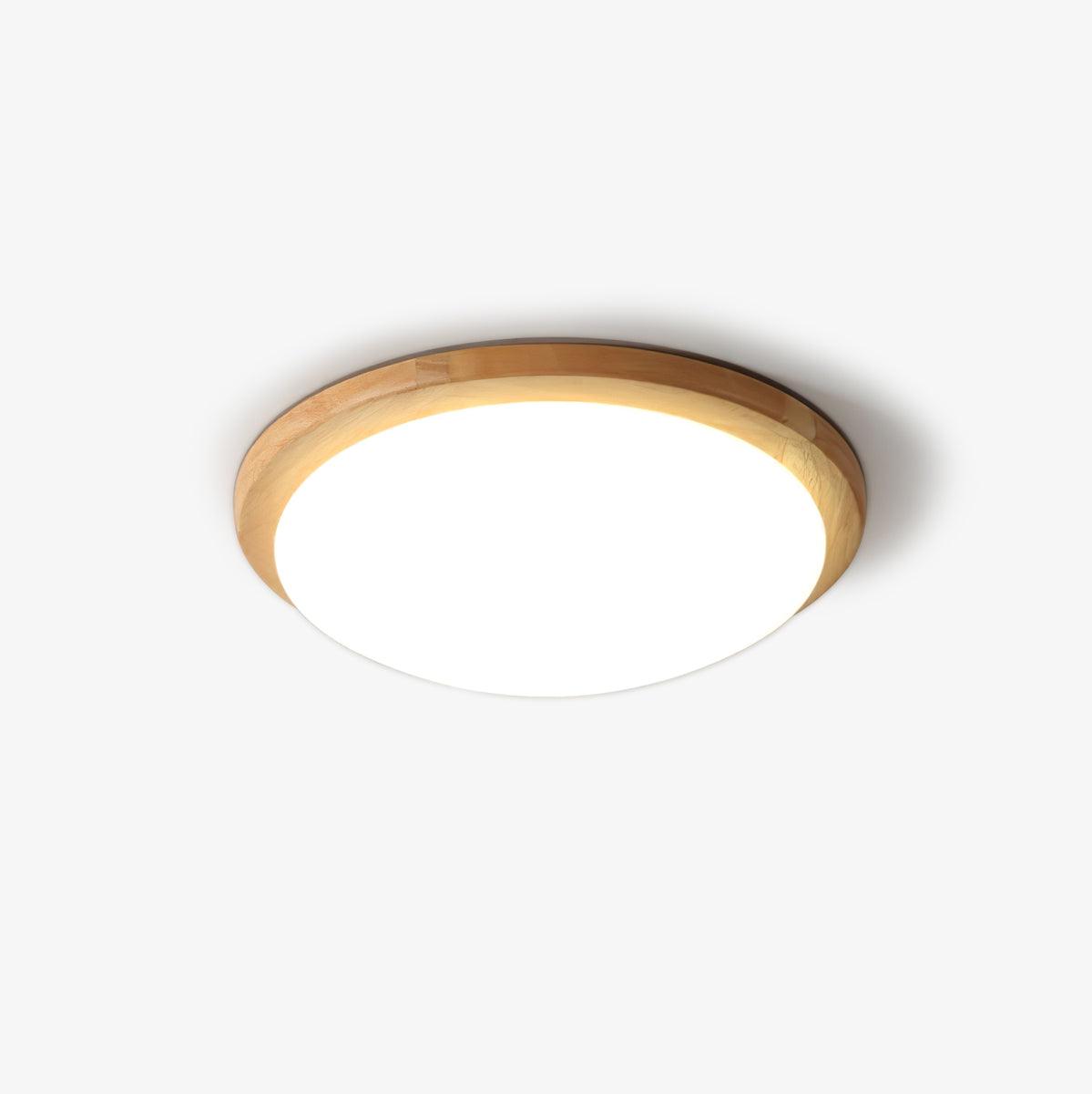 Drum Wood Ceiling Lamp - Blowlighting