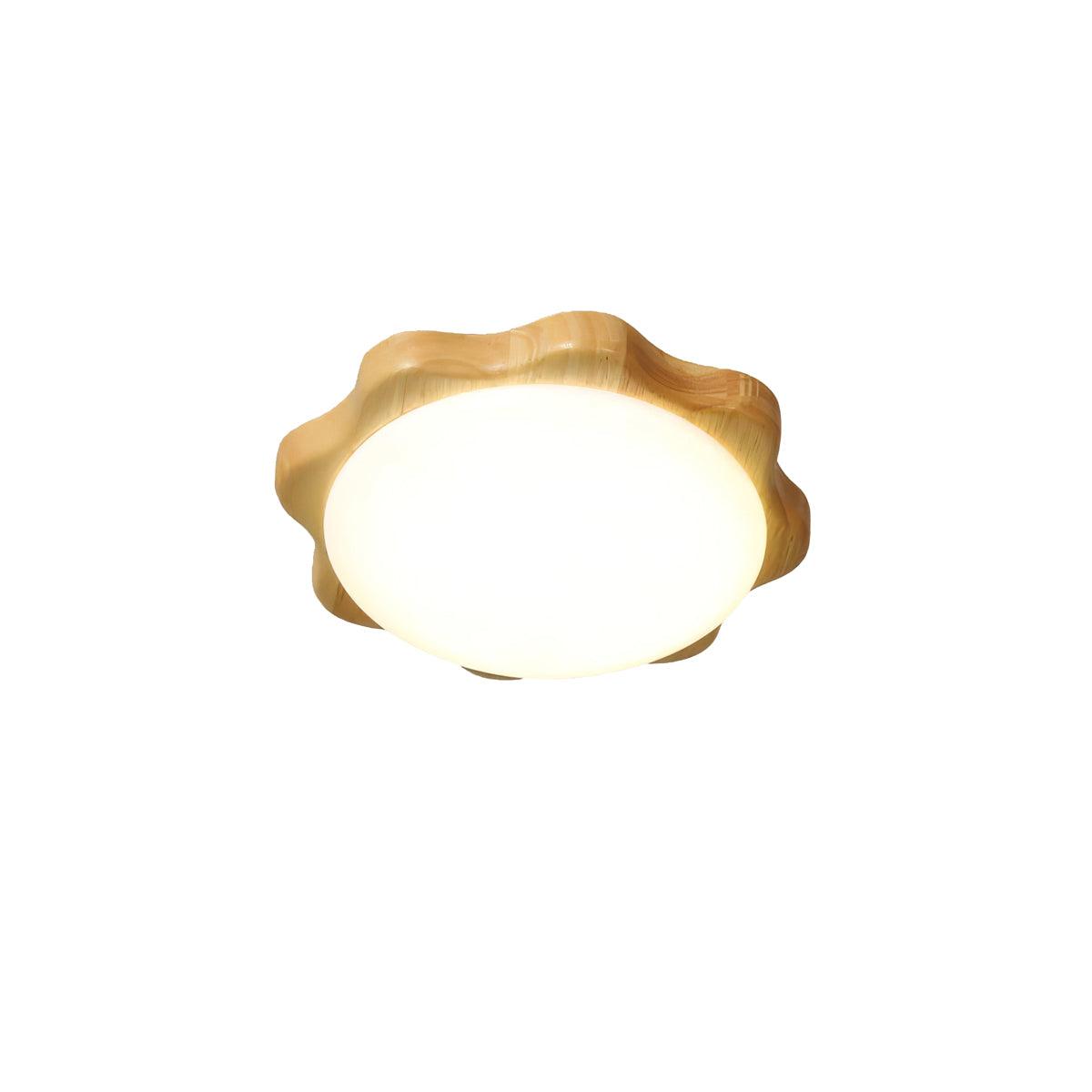 Drum Wood Ceiling Lamp - Blowlighting